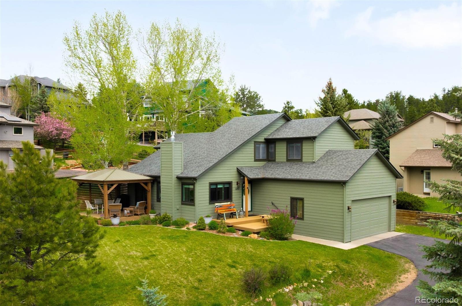 3257  Sun Ridge Lane, evergreen MLS: 7962449 Beds: 2 Baths: 3 Price: $800,000