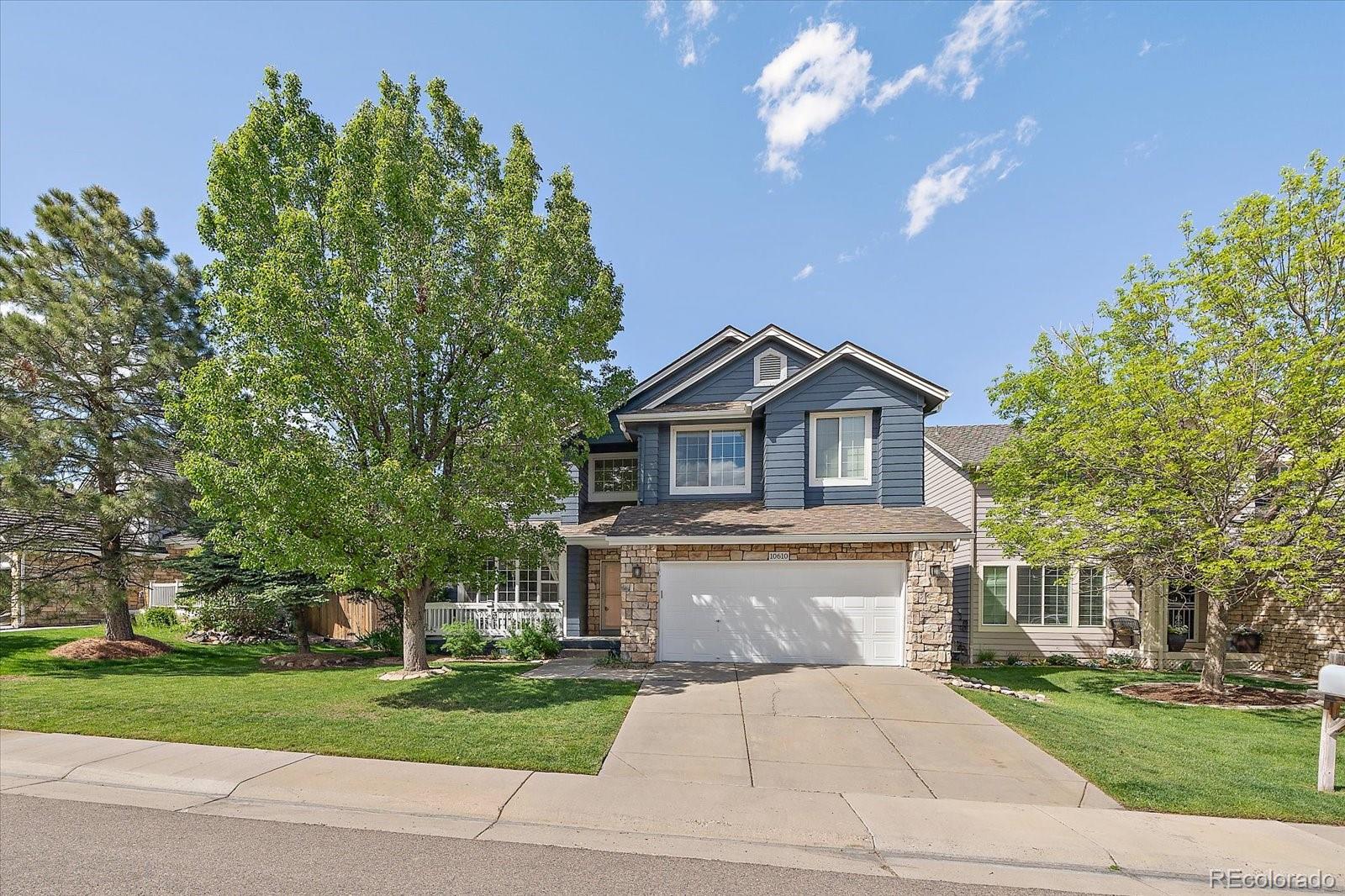 10610  Winterflower Way, parker MLS: 5133355 Beds: 3 Baths: 3 Price: $645,000