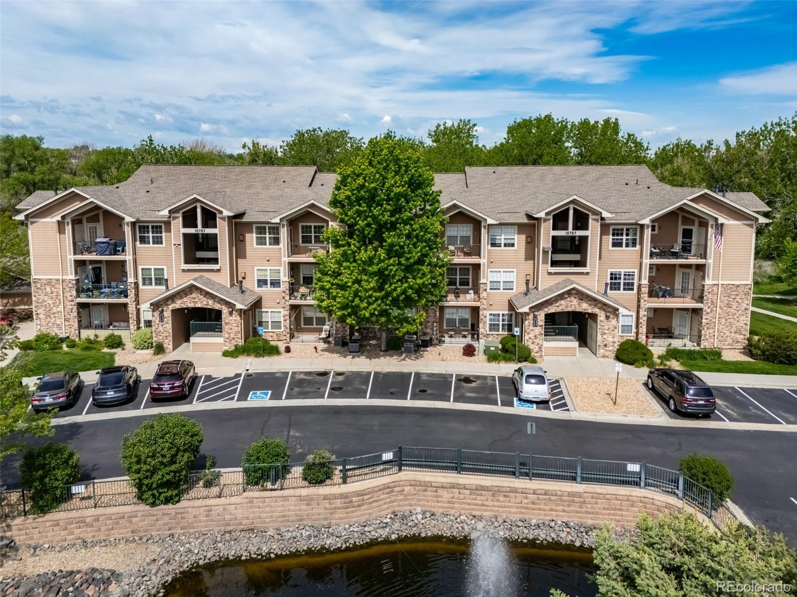 Creek Side Parker Condo / Townhome | MLS #: 946504610787  Twenty Mile Road 205, Parker Beds: 2 Baths: 2 Price: $340,000