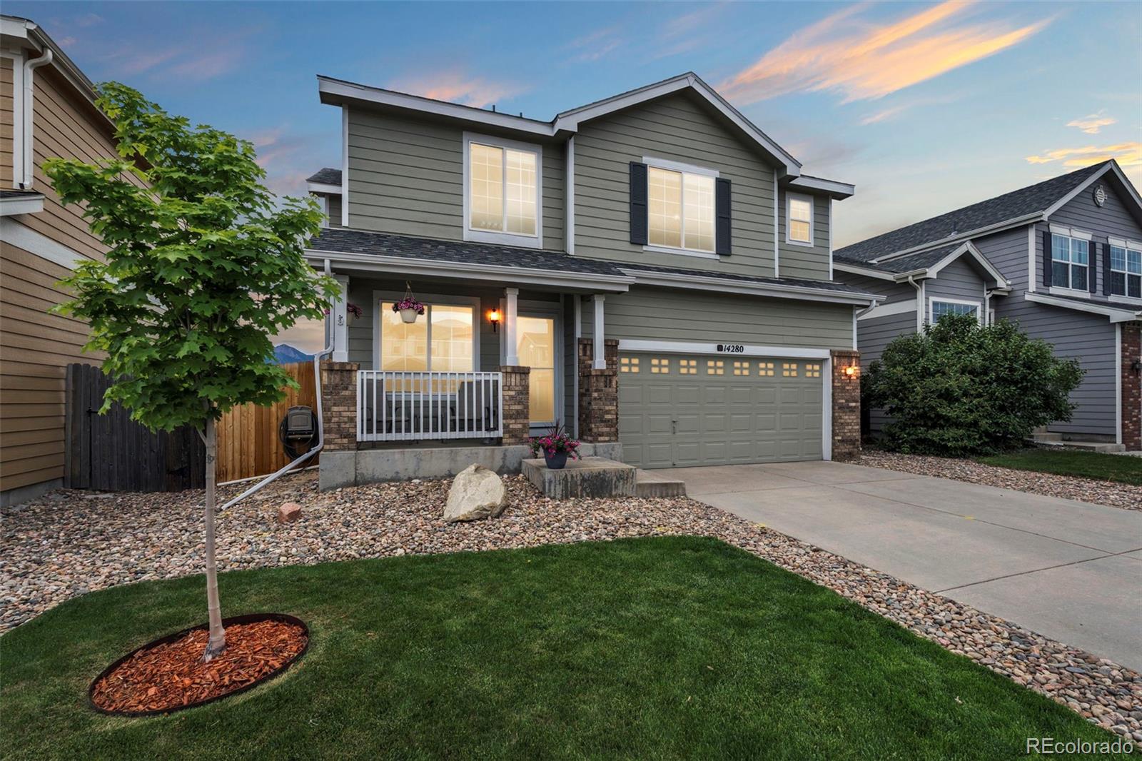 Falcon Colorado Springs Home | MLS #: 408826714280  White Peak Drive, Colorado Springs Beds: 4 Baths: 4 Price: $549,000