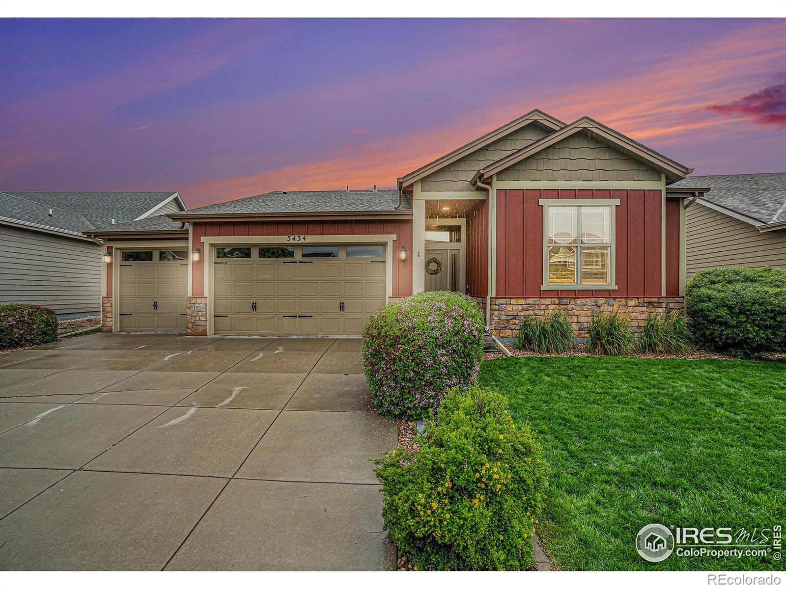 5434  Wishing Well Drive, timnath MLS: 4567891036303 Beds: 4 Baths: 3 Price: $649,000