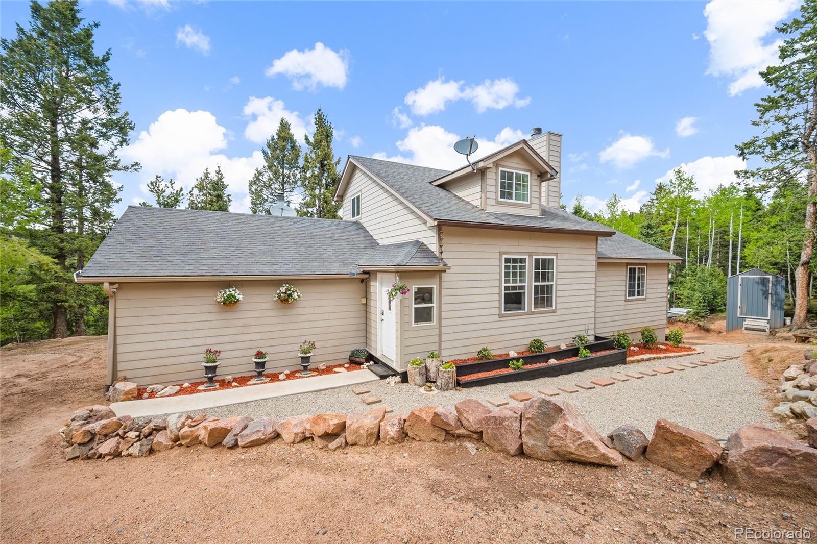 Highland Lakes Divide Home | MLS #: 2853541127  Badger Lake Circle, Divide Beds: 3 Baths: 2 Price: $535,000
