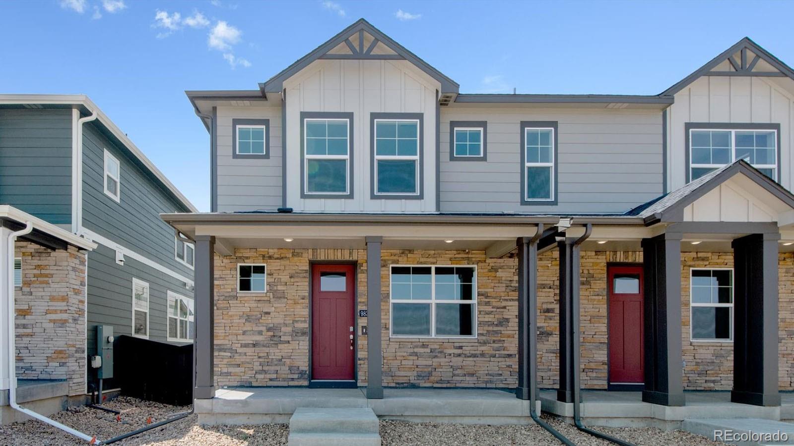  Commerce City Condo / Townhome | MLS #: 188572018724 E 99th Avenue , Commerce City Beds: 3 Baths: 3 Price: $398,730