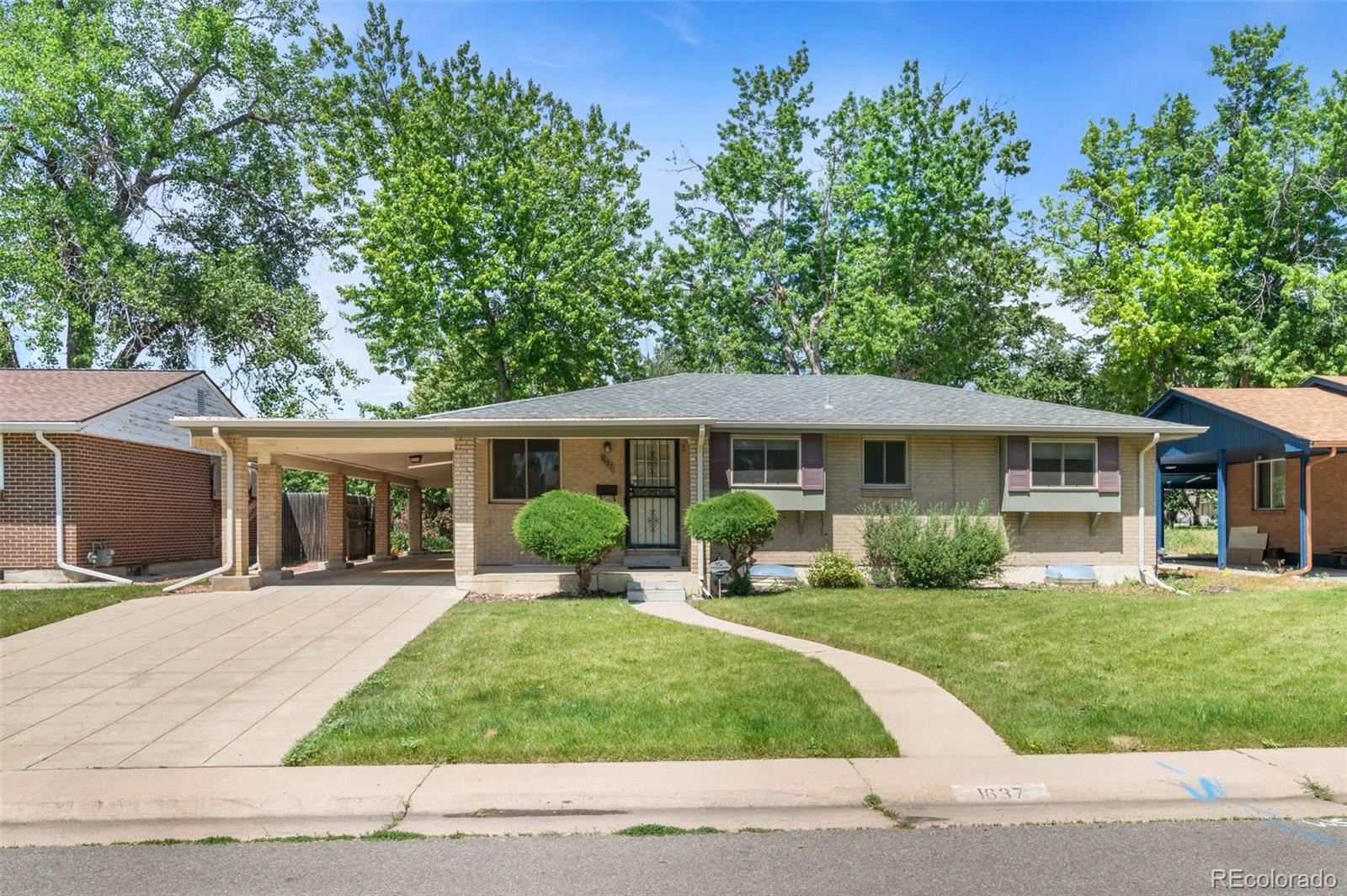 1637 s stuart street, Denver sold home. Closed on 2025-08-22 for $510,000.