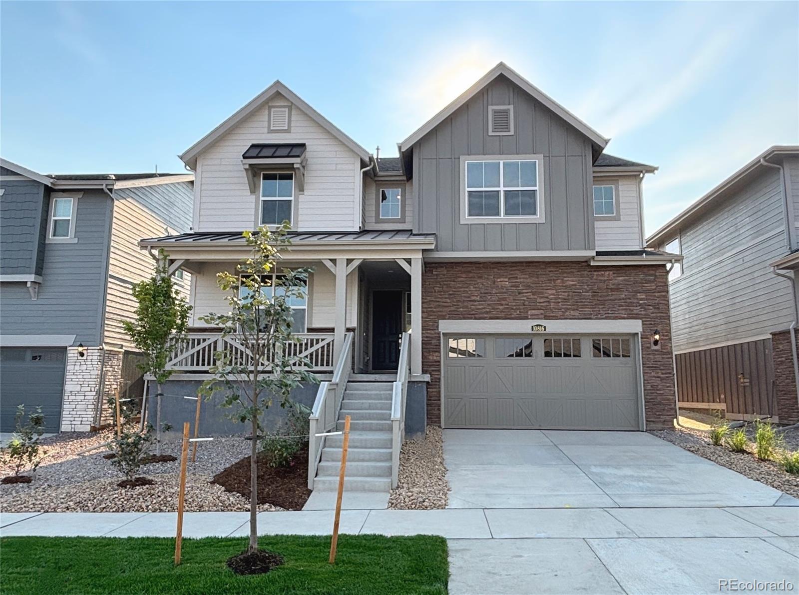 Newlin Crossing Parker Home | MLS #: 429658610816  Snowdon Street, Parker Beds: 5 Baths: 5 Price: $819,900