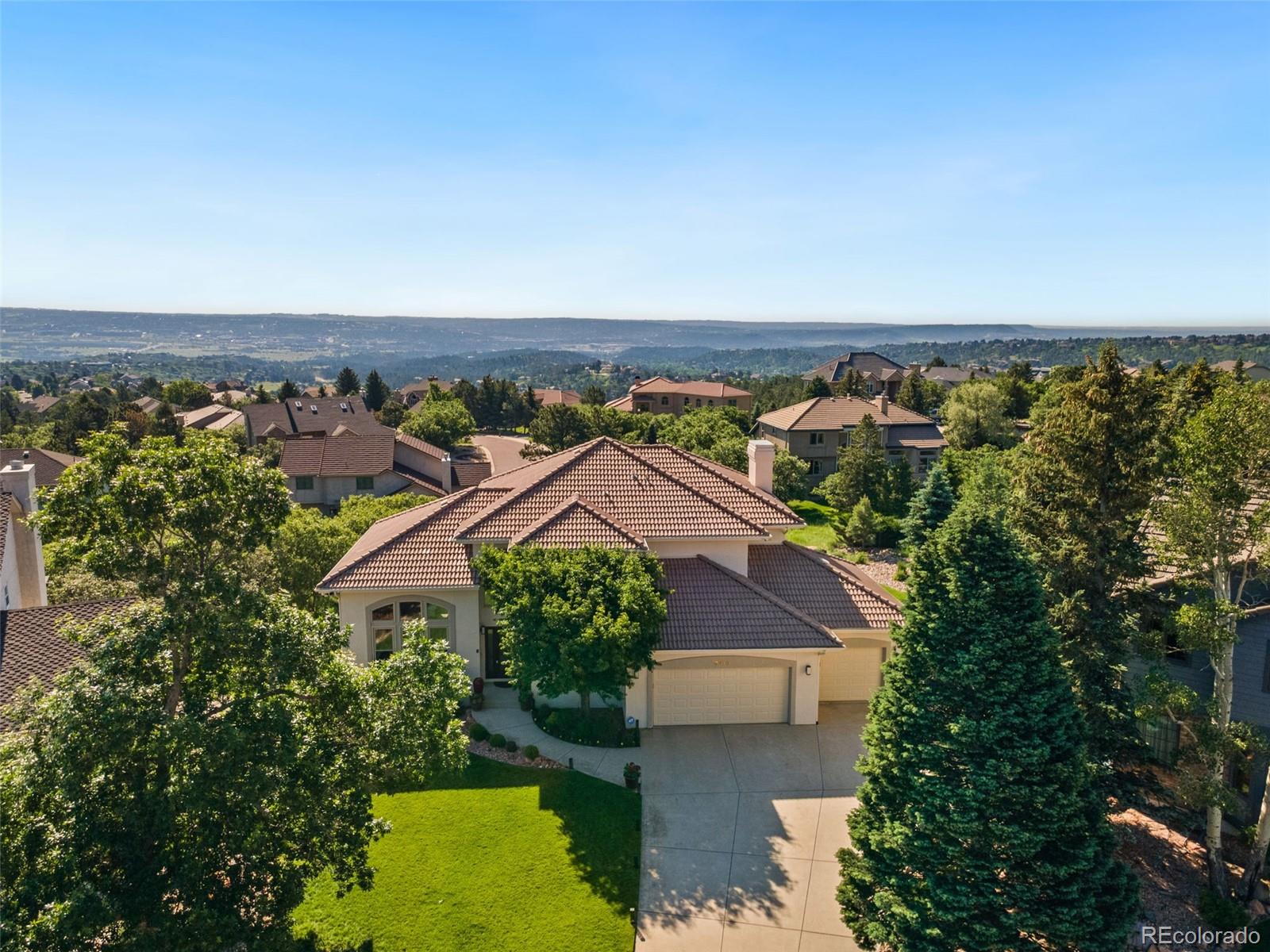 Peregrine Colorado Springs Home | MLS #: 96035118310  Tiaga Trail, Colorado Springs Beds: 5 Baths: 4 Price: $975,000