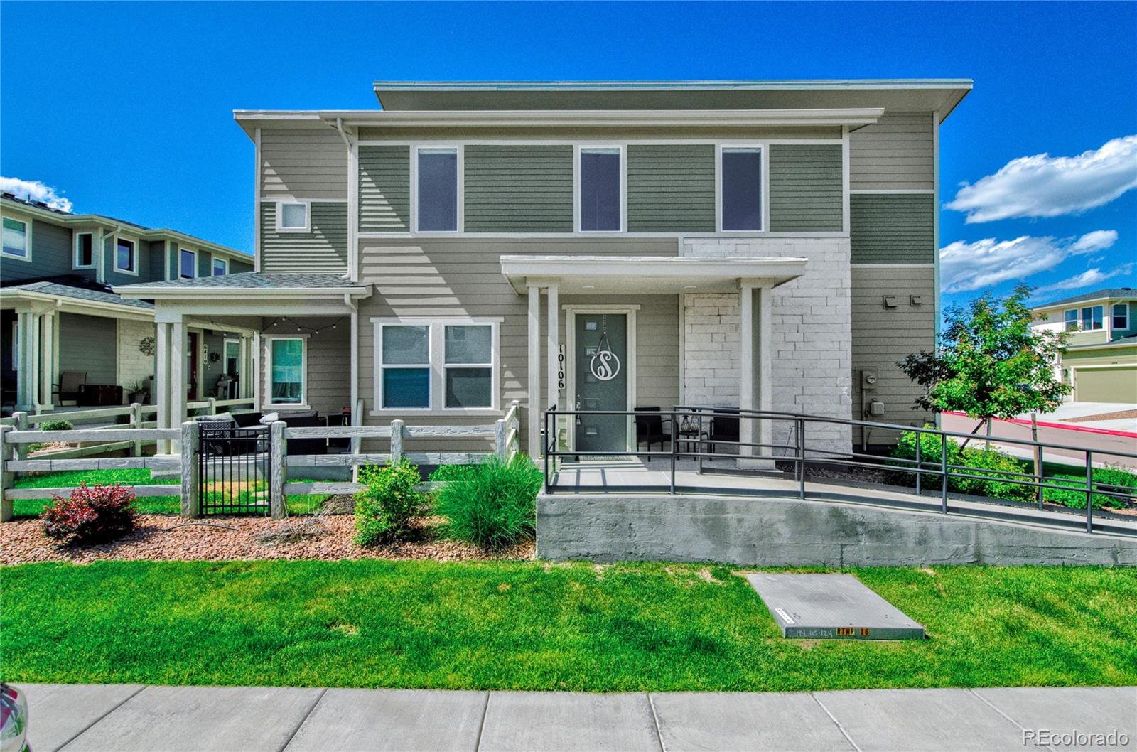 Wolf Ranch Colorado Springs Condo / Townhome | MLS #: 663730410106  Germander Grove , Colorado Springs Beds: 3 Baths: 3 Price: $484,000