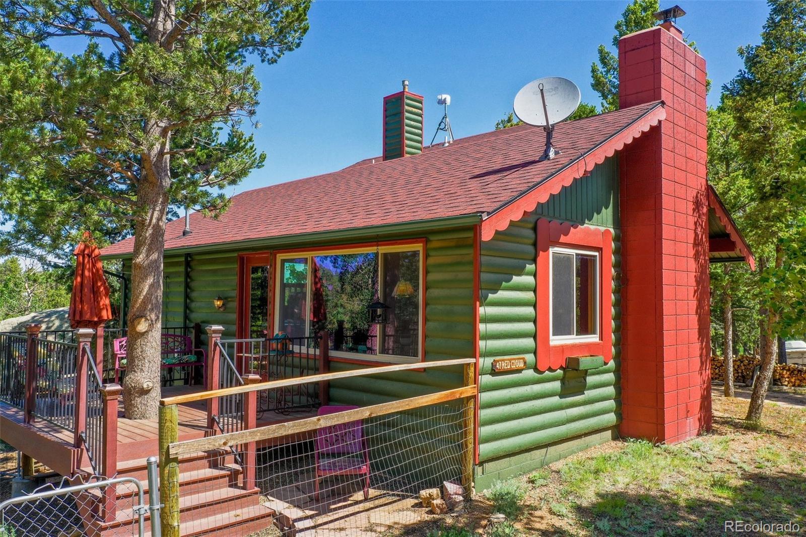 Ranch Estates Woodland Park Home | MLS #: 606870347  Red Cloud Road, Woodland Park Beds: 2 Baths: 1 Price: $350,000