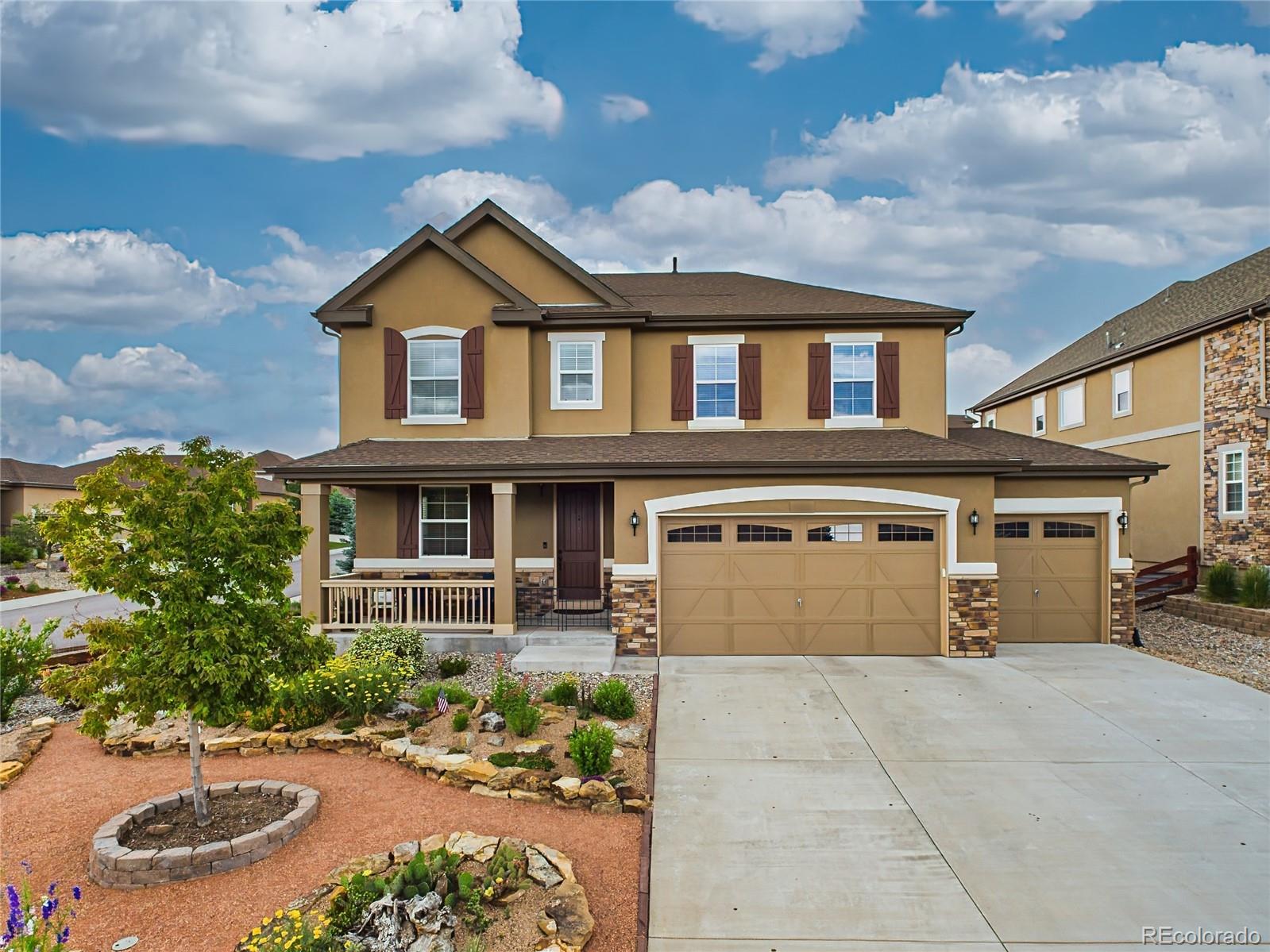 Jackson Creek Monument Home | MLS #: 7226247784  Sweet Pine Court, Monument Beds: 4 Baths: 3 Price: $735,000