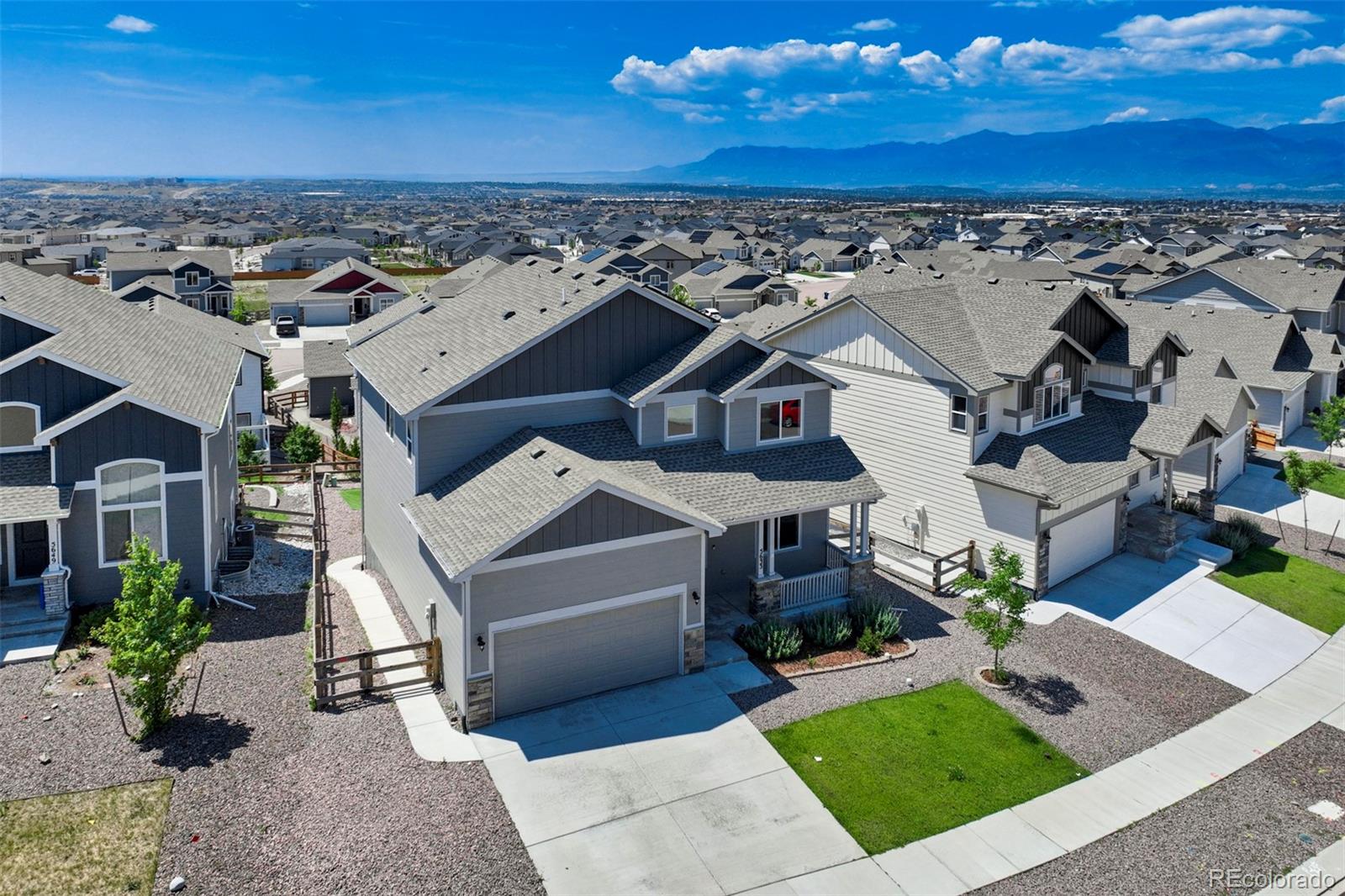 Bradley Ranch Colorado Springs Home | MLS #: 32600815633  Makalu Drive, Colorado Springs Beds: 4 Baths: 3 Price: $615,000