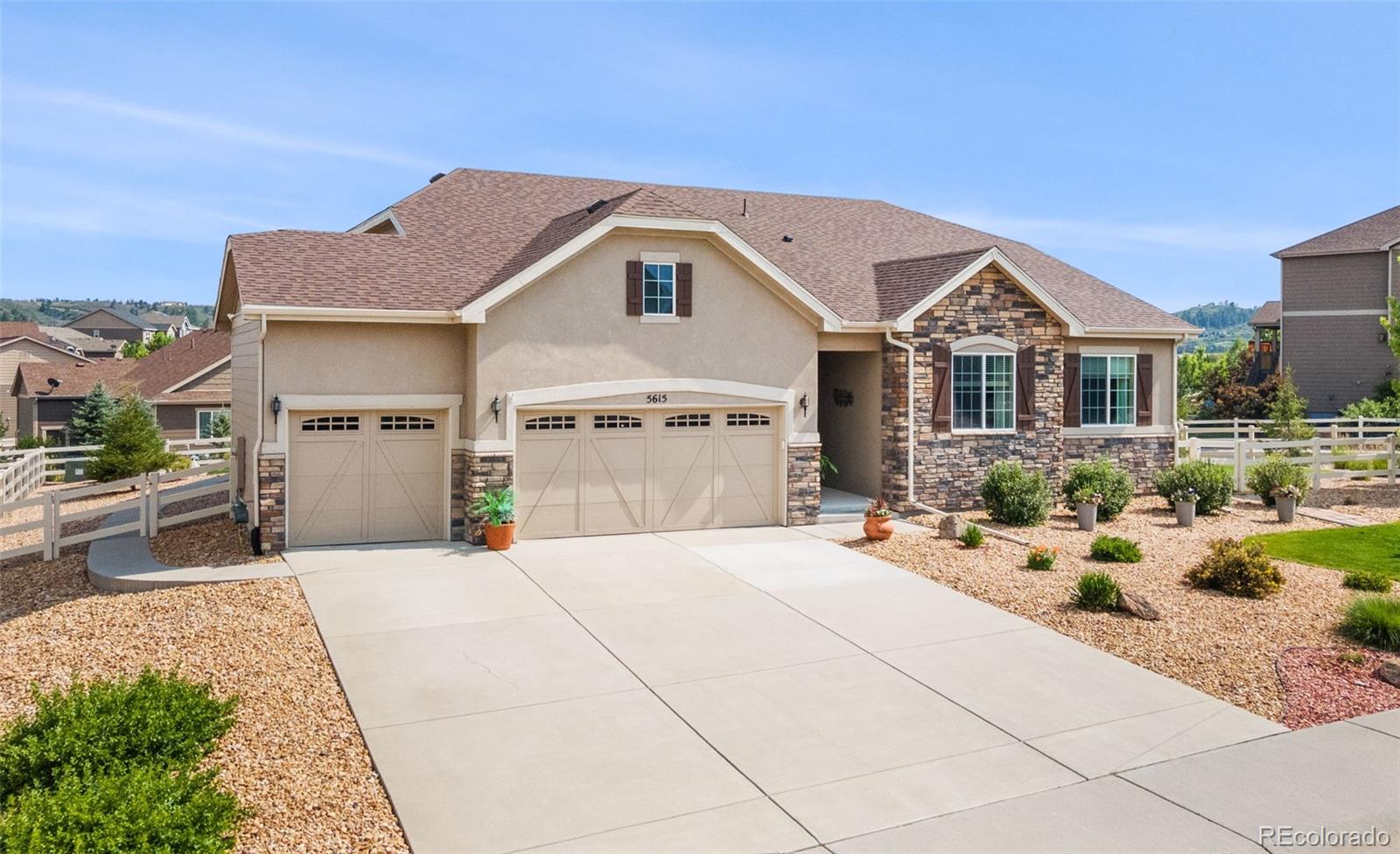 Crystal Valley Castle Rock Home | MLS #: 69811815615  Clover Ridge Circle, Castle Rock Beds: 3 Baths: 2 Price: $738,999