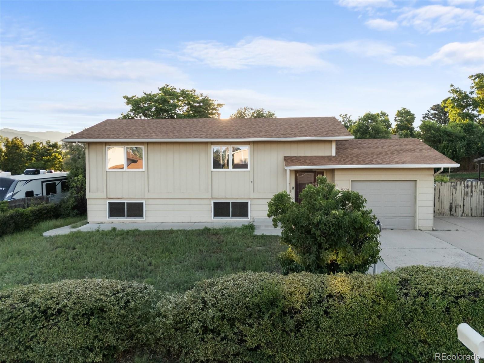 Clear View Estates Colorado Springs Home | MLS #: 75230424224  Sandberg Drive, Colorado Springs Beds: 3 Baths: 2 Price: $370,000