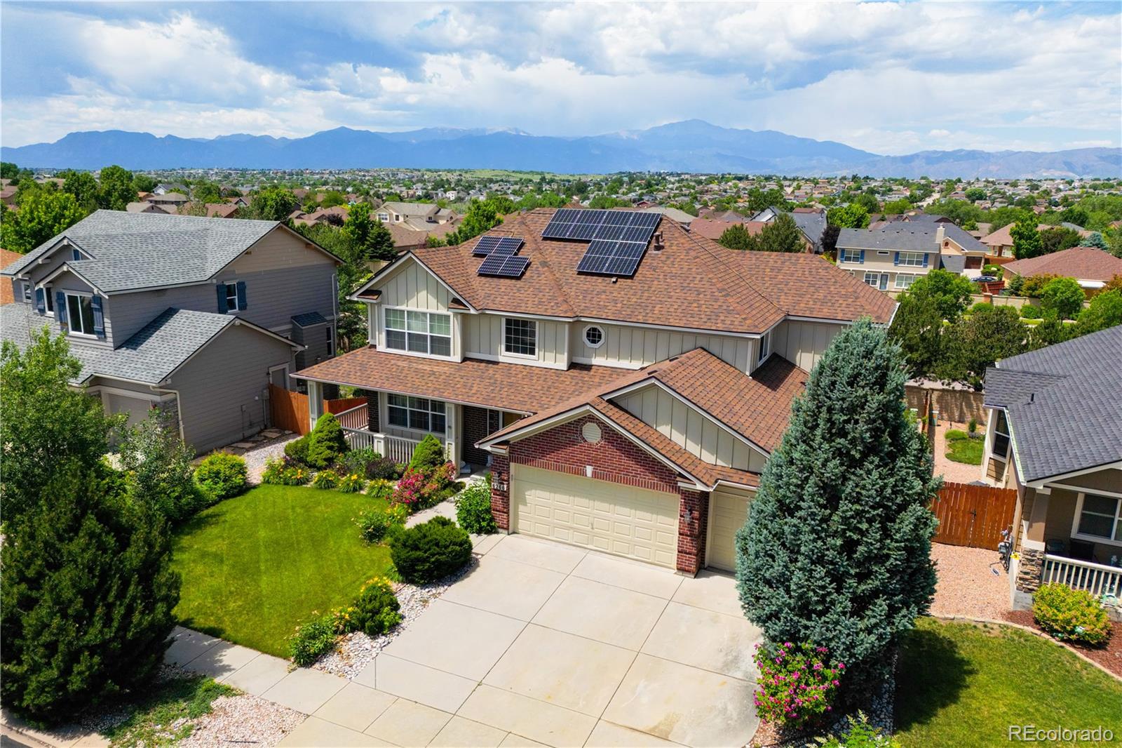Indigo Ranch Colorado Springs Home | MLS #: 82989806266  Canyon Crest Loop, Colorado Springs Beds: 4 Baths: 4 Price: $615,000