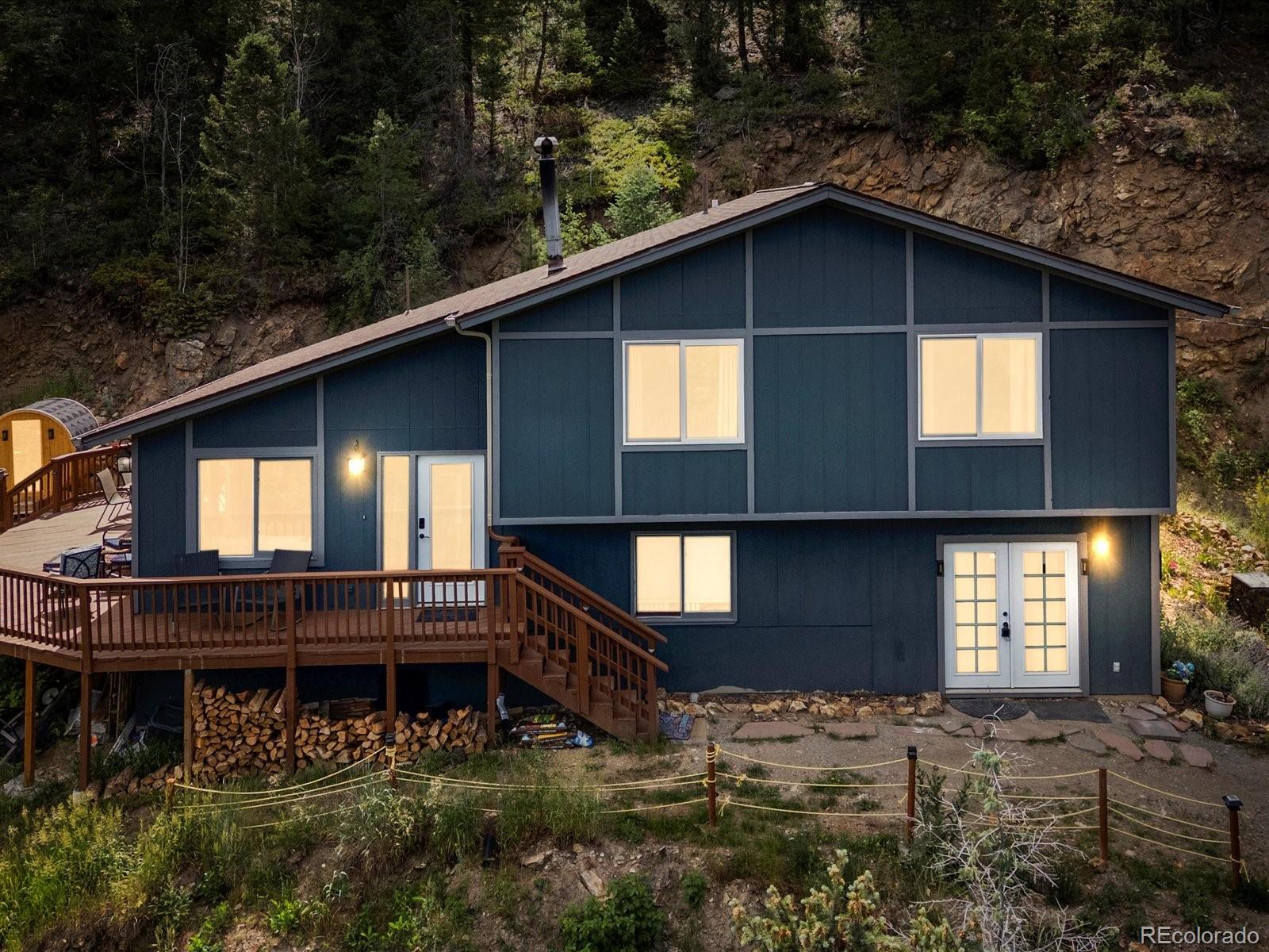 Idaho Springs Idaho Springs Home | MLS #: 7656004812  Soda Creek Road, Idaho Springs Beds: 3 Baths: 3 Price: $695,000
