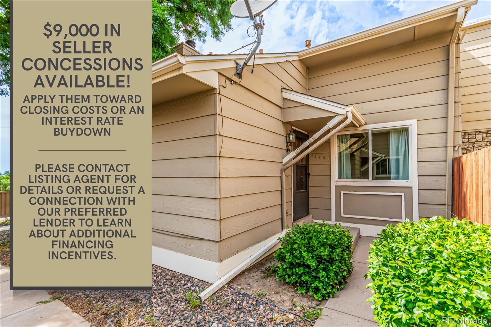Pier Point Aurora Condo / Townhome | MLS #: 54988133860 S Atchison Way B, Aurora Beds: 3 Baths: 2 Price: $379,000