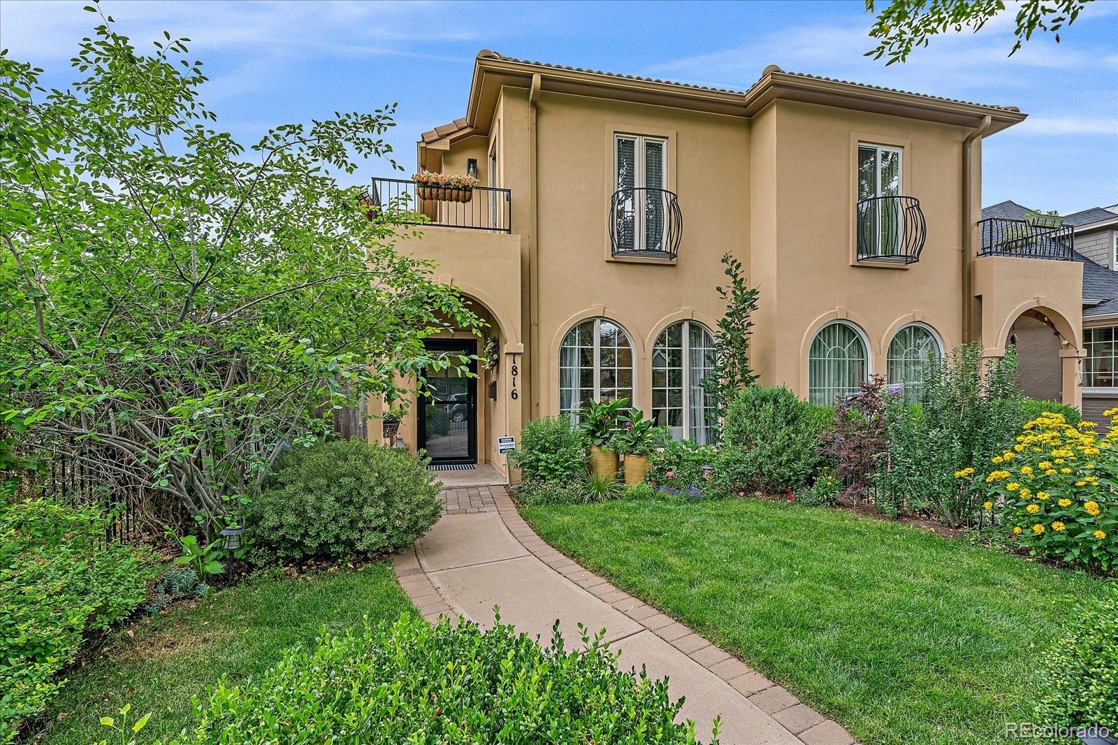 Plat Denver Home | MLS #: 70059201816 S Clarkson Street, Denver Beds: 4 Baths: 4 Price: $1,475,000