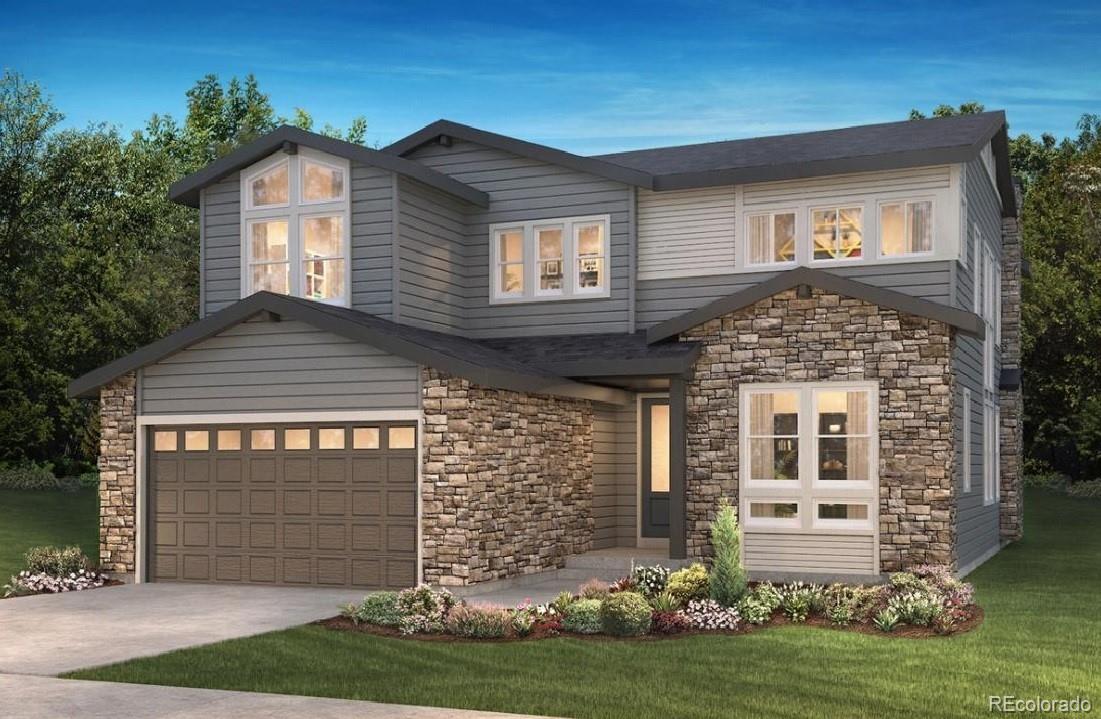 The Canyons Castle Pines Home | MLS #: 97863626693  Bridle Creek Point, Castle Pines Beds: 4 Baths: 3 Price: $1,044,130