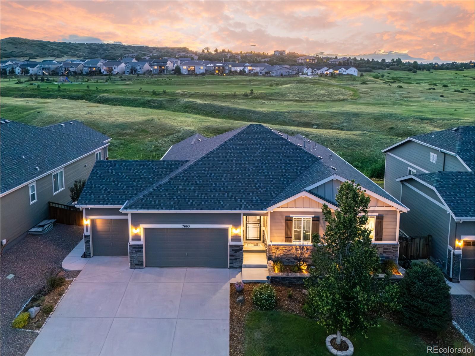 Cobblestone Ranch Castle Rock Home | MLS #: 21152377005  Greenwater Circle, Castle Rock Beds: 4 Baths: 3 Price: $925,000