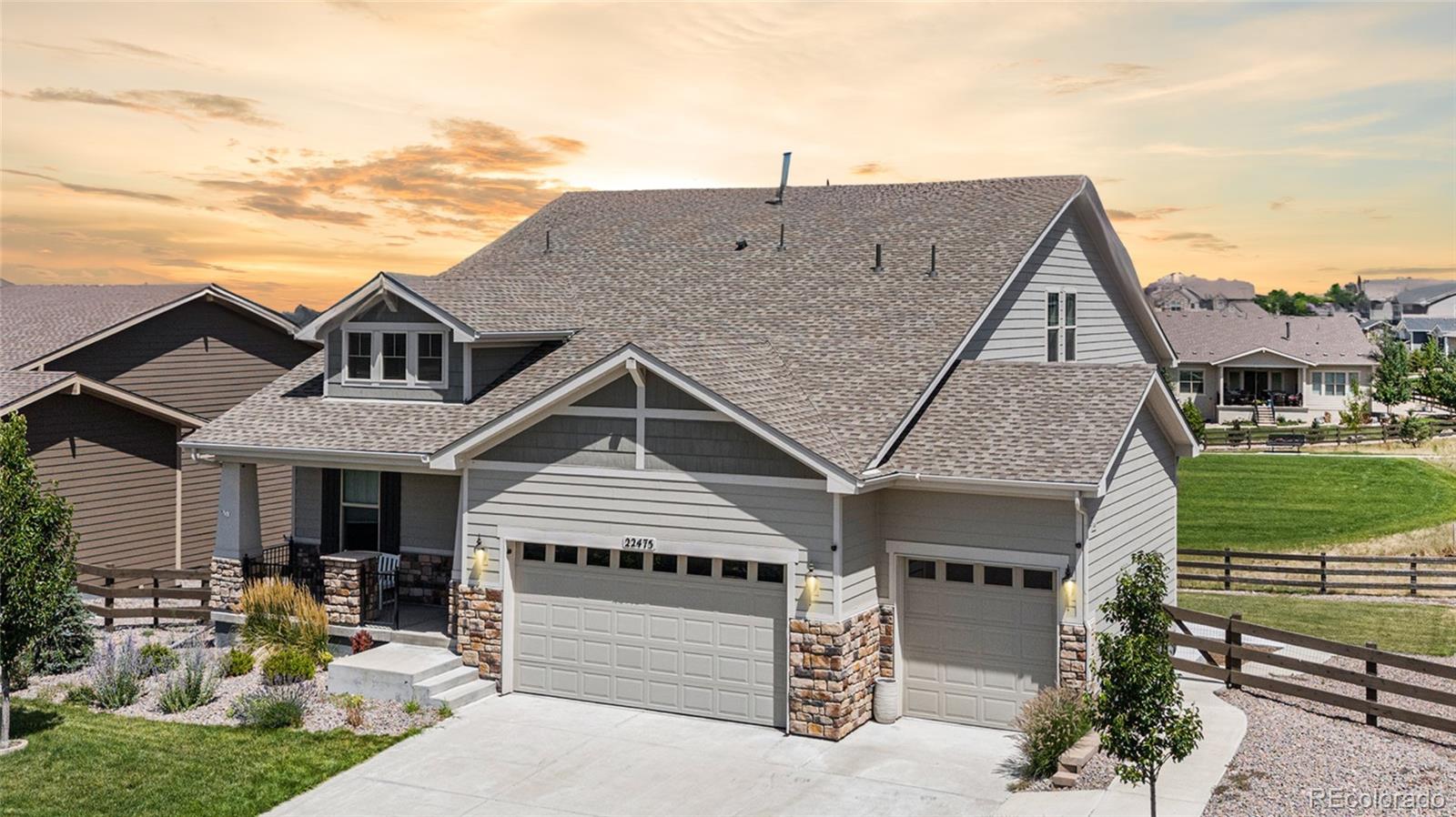 Idyllwilde Parker Home | MLS #: 799409822475 E Mosey Circle, Parker Beds: 4 Baths: 4 Price: $1,000,000