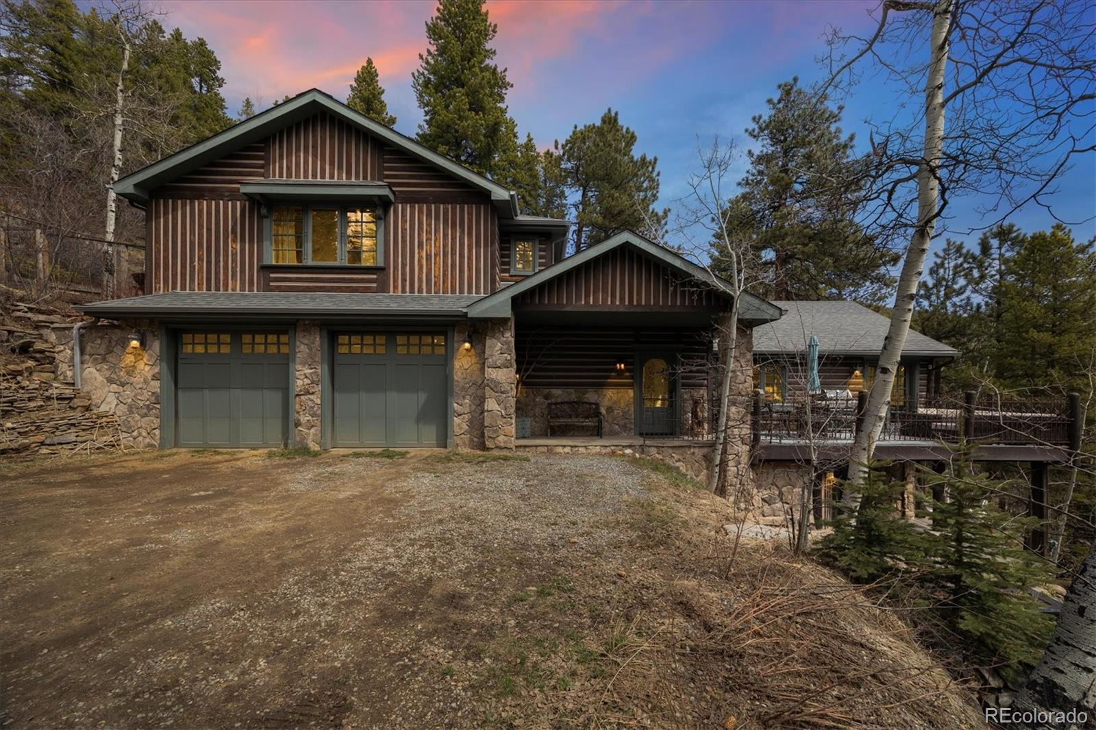  Evergreen Home | MLS #: 616998539  Pat Creek Road, Evergreen Beds: 2 Baths: 3 Price: $875,000