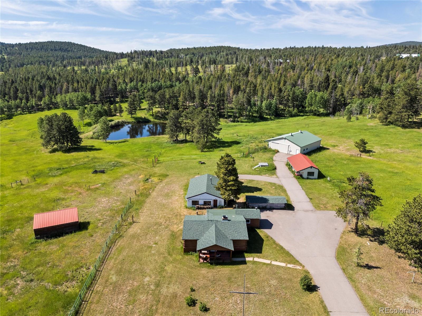 Pleasant Park Conifer Home | MLS #: 301159621852  Pleasant Park Road, Conifer Beds: 2 Baths: 1 Price: $1,100,000
