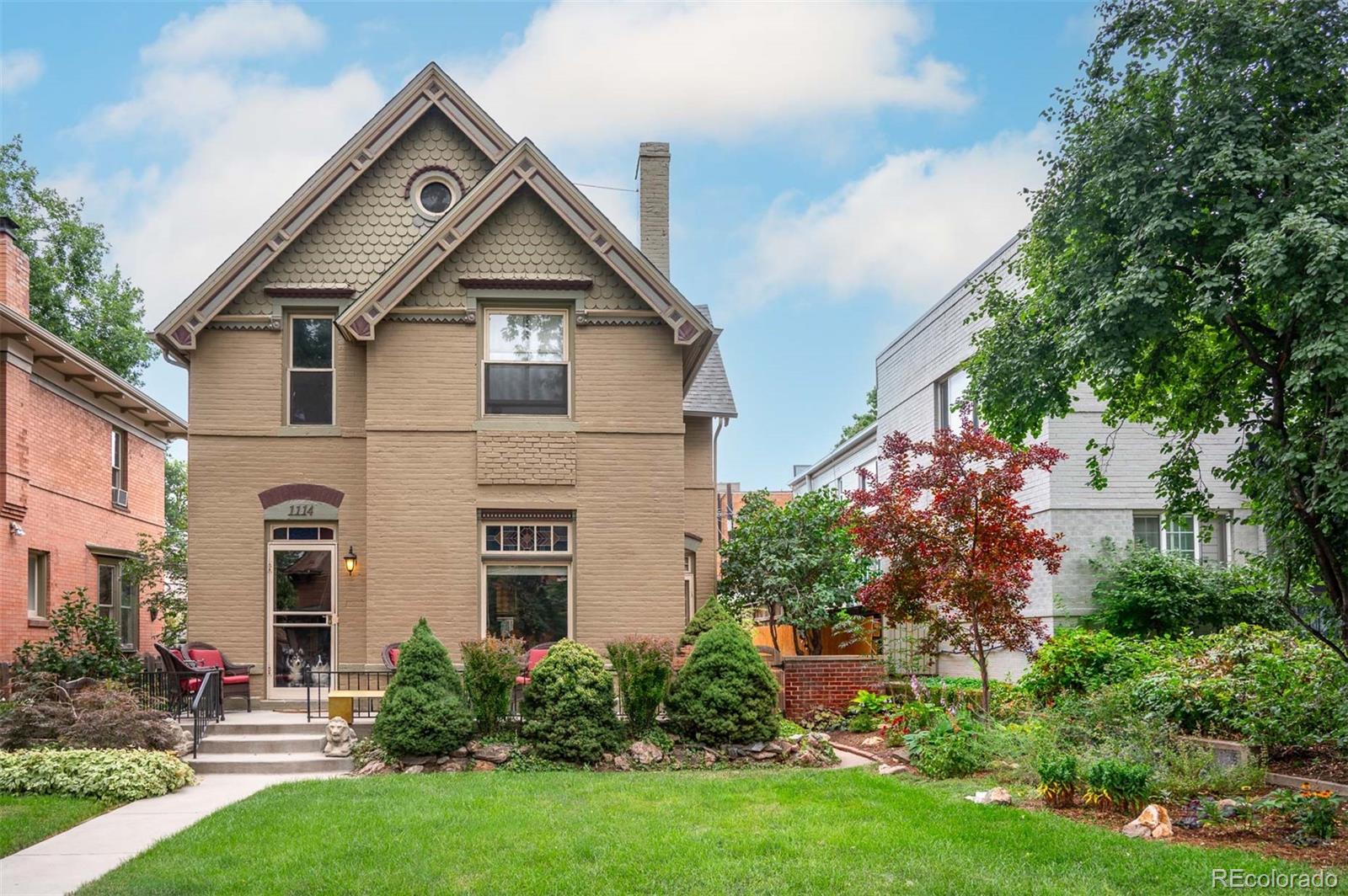 Cheesman Park Denver Home | MLS #: 48228761114  Gaylord Street, Denver Beds: 4 Baths: 2 Price: $1,175,000