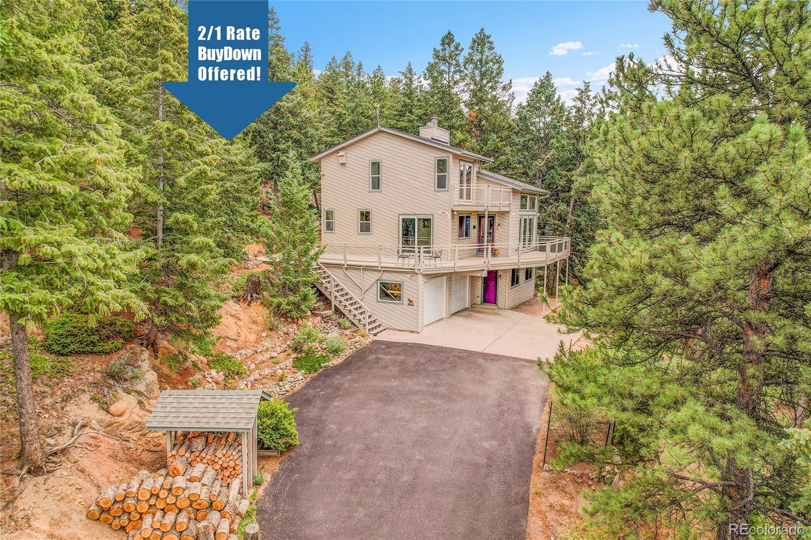  Evergreen Home | MLS #: 87287916684  Olympus Drive, Evergreen Beds: 3 Baths: 3 Price: $884,000