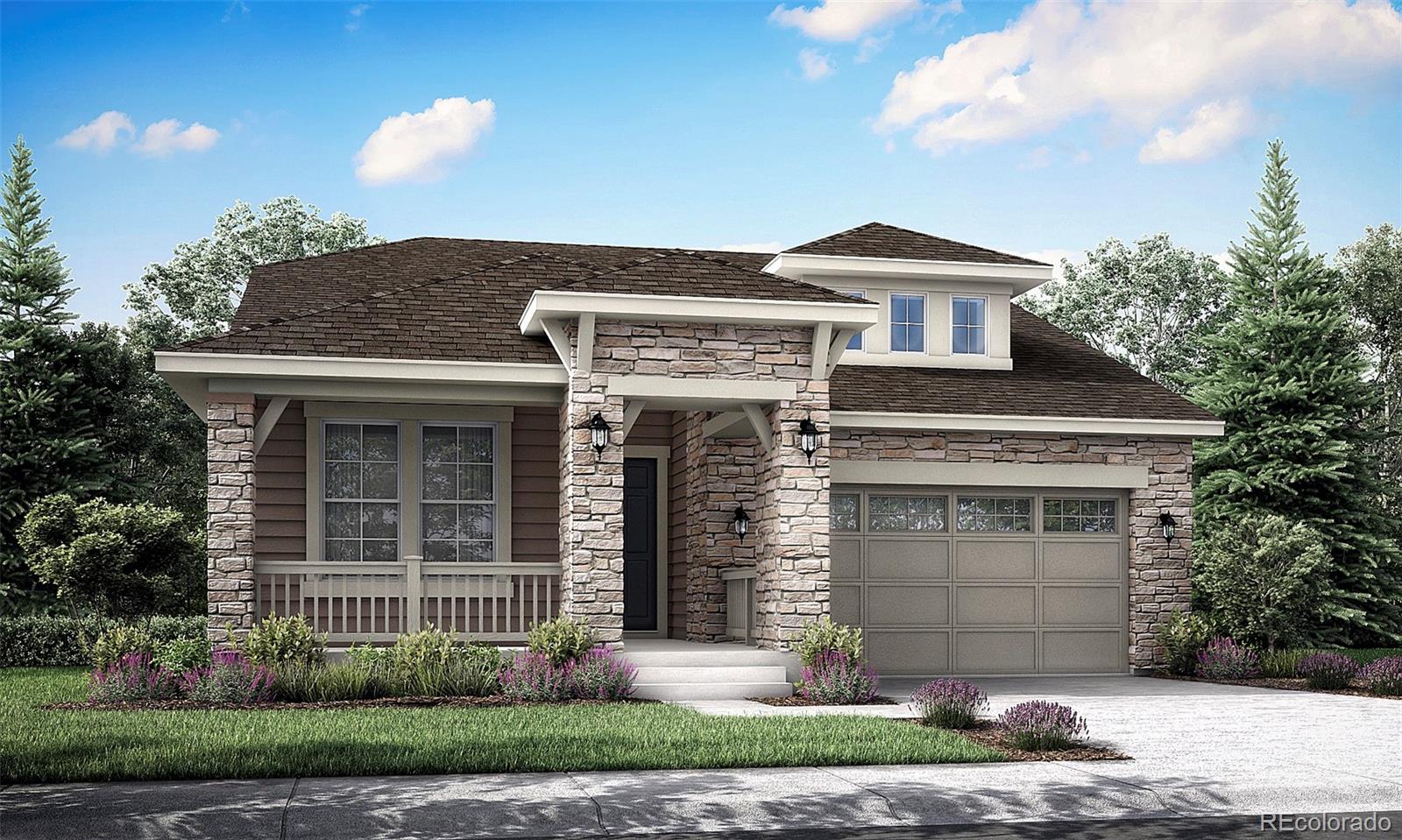 Newlin Crossing Parker Home | MLS #: 383143710928  Snowdon Street, Parker Beds: 3 Baths: 2 Price: $724,900