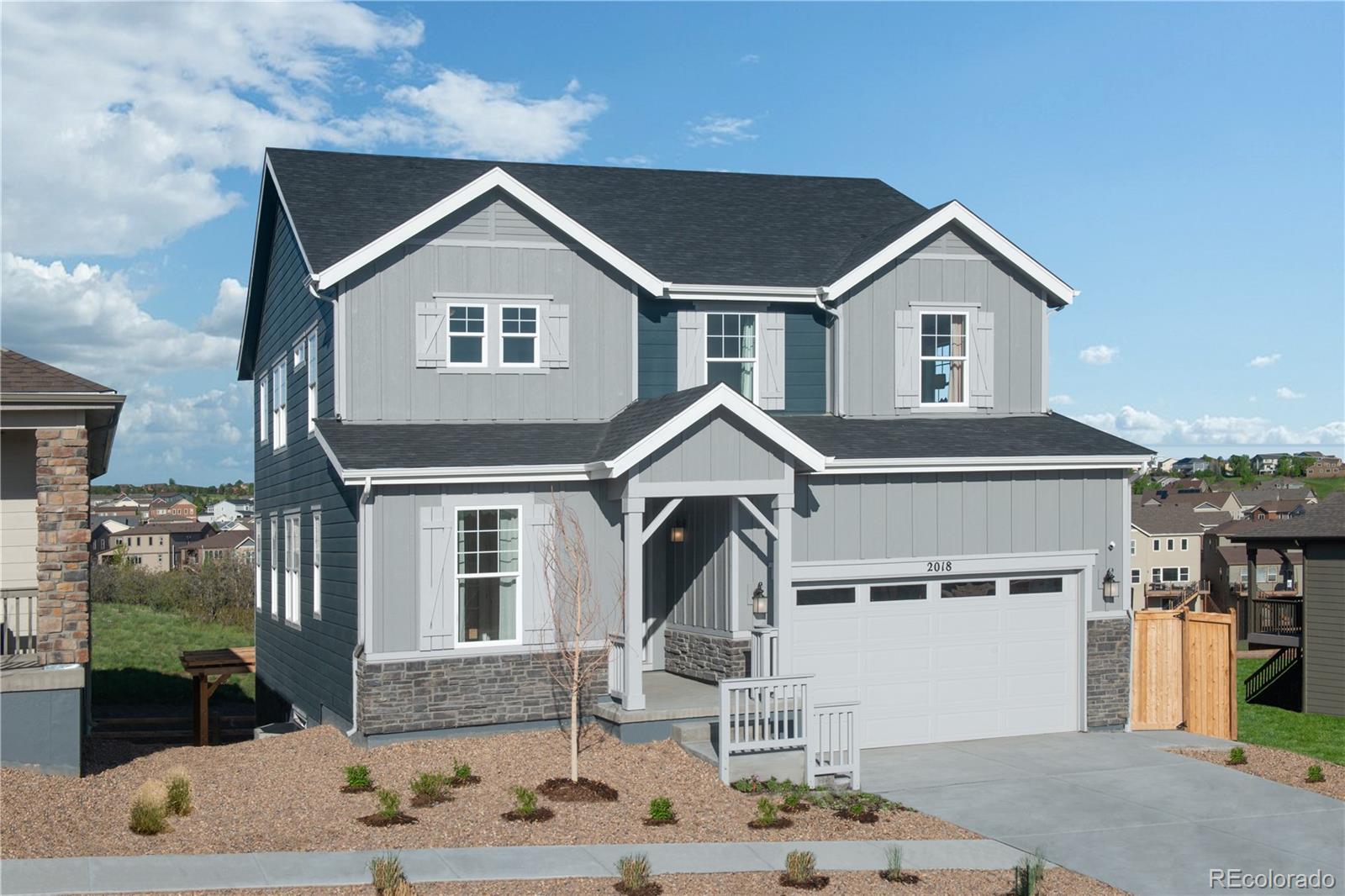 Terrain Castle Rock Home | MLS #: 17973982018  Peachleaf Loop, Castle Rock Beds: 4 Baths: 3 Price: $710,000