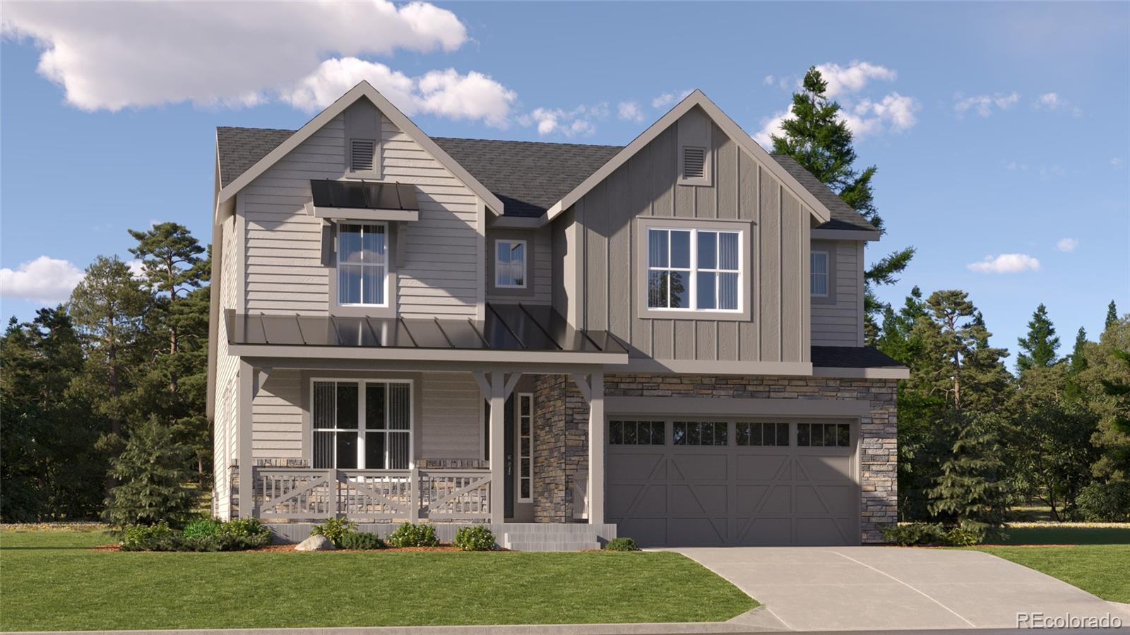 Newlin Crossing Parker Home | MLS #: 352207110912  Snowdon Street, Parker Beds: 5 Baths: 5 Price: $824,900