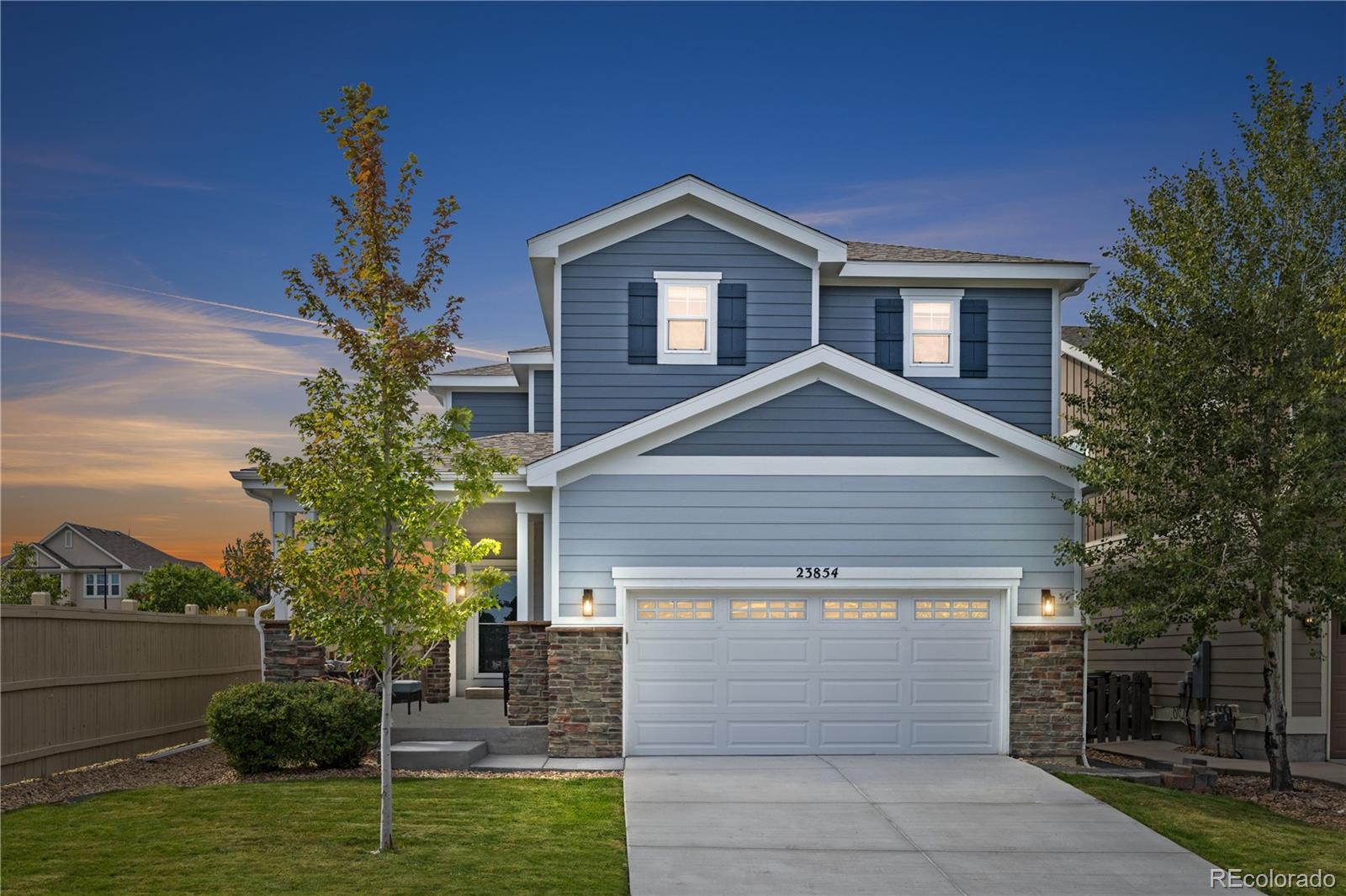 Canterberry Crossing Parker Home | MLS #: 483355123854  Eagle Bend Lane, Parker Beds: 3 Baths: 3 Price: $600,000