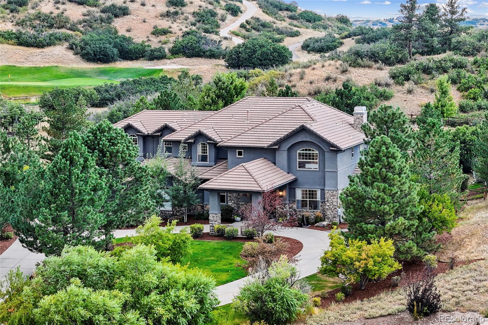 Pradera Parker Home | MLS #: 33977744875  Wilderness Place, Parker Beds: 6 Baths: 7 Price: $2,350,000