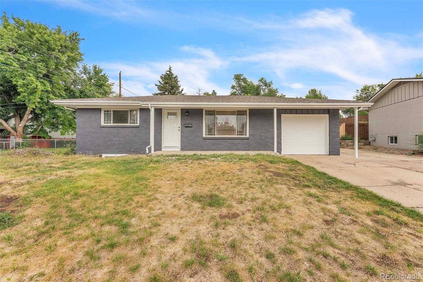 Widefield Heights Colorado Springs Home | MLS #: 319937441 N Dartmouth Street, Colorado Springs Beds: 4 Baths: 2 Price: $389,000