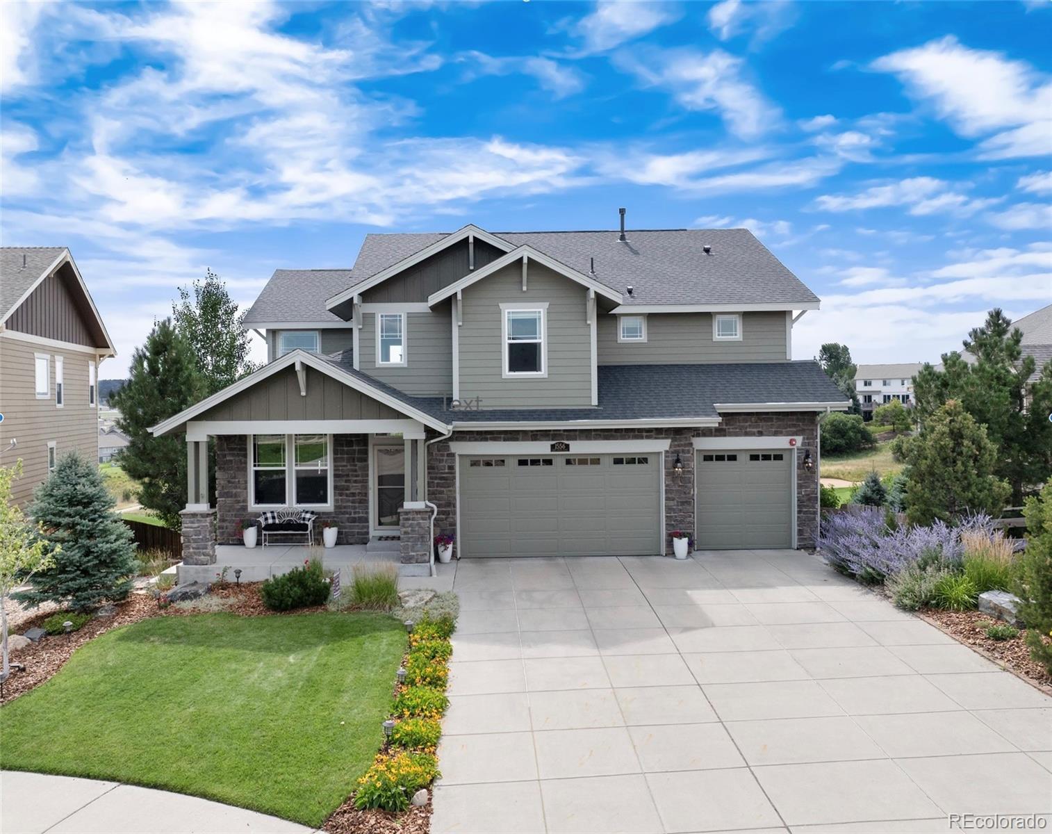 Red Hawk Castle Rock Home | MLS #: 88855441556  Bent Wedge Point, Castle Rock Beds: 4 Baths: 4 Price: $925,000