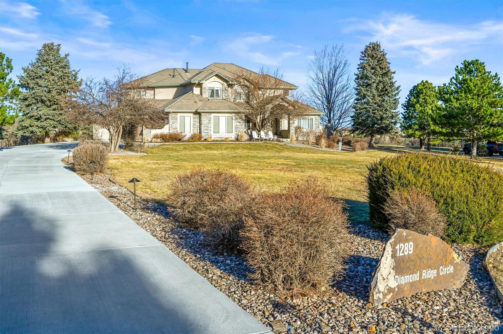1289  diamond ridge circle, Castle Rock sold home. Closed on 2026-05-07 for $1,399,900.