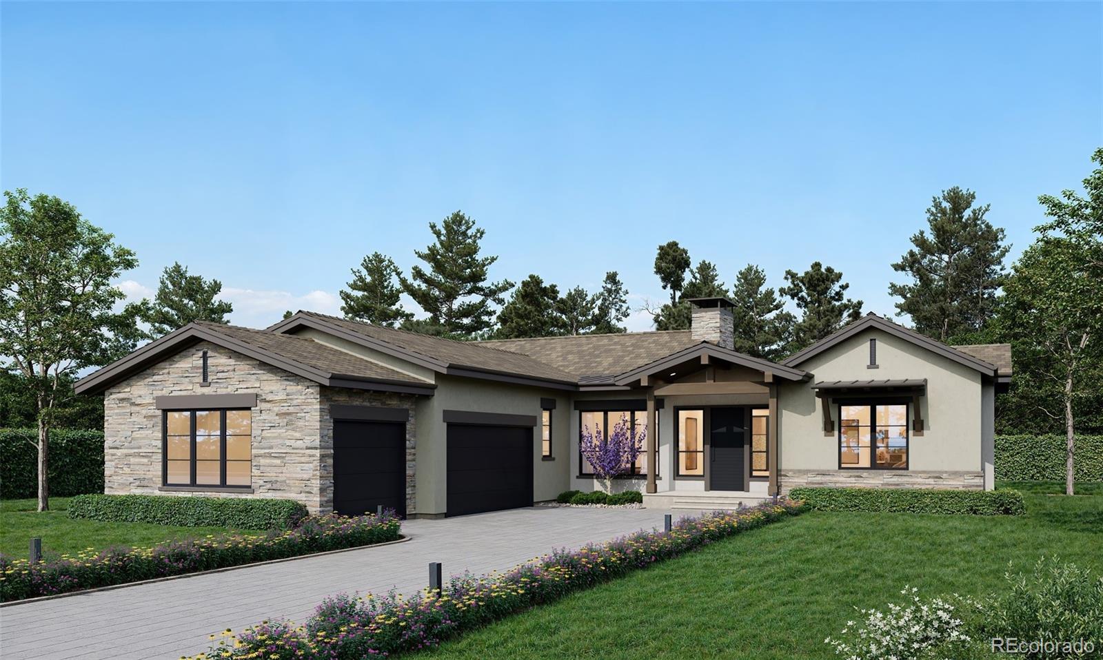 Castle Pines Village Castle Rock Home | MLS #: 97556058010  Trinity Peak Lane, Castle Rock Beds: 3 Baths: 5 Price: $2,151,187