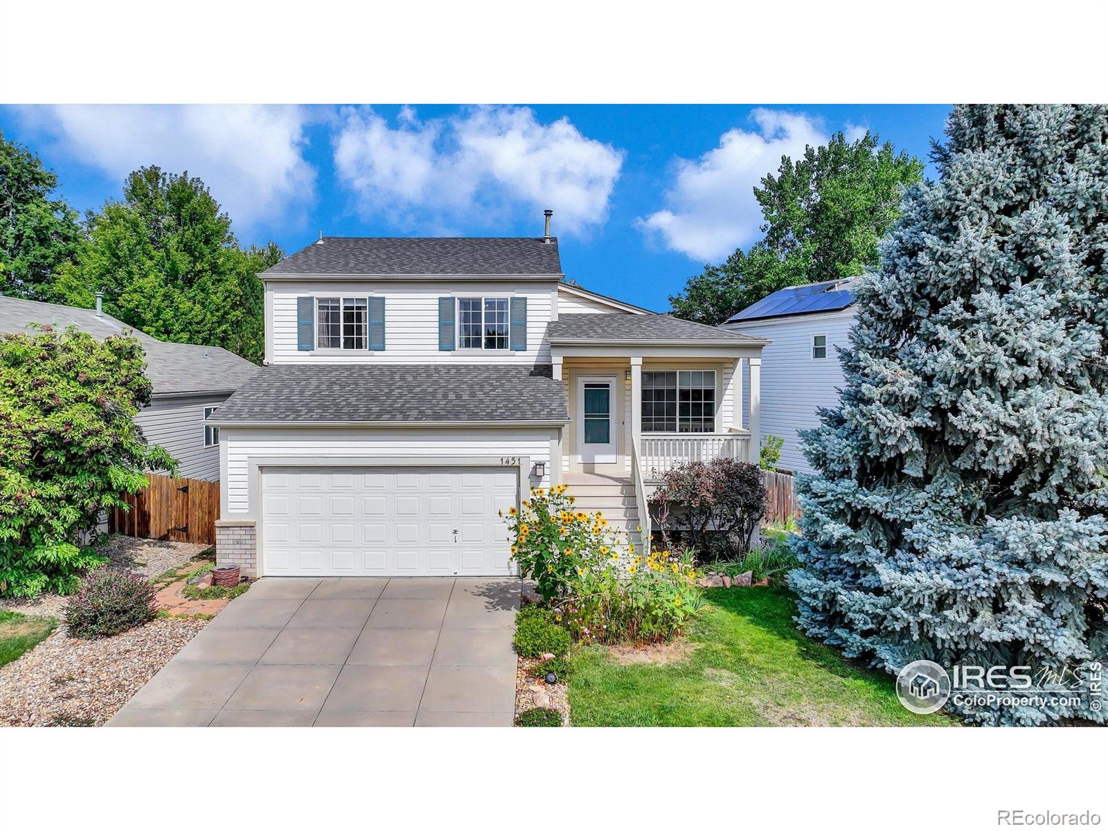 1451 wildrose drive, Longmont sold home. Closed on 2025-10-07 for $589,000.