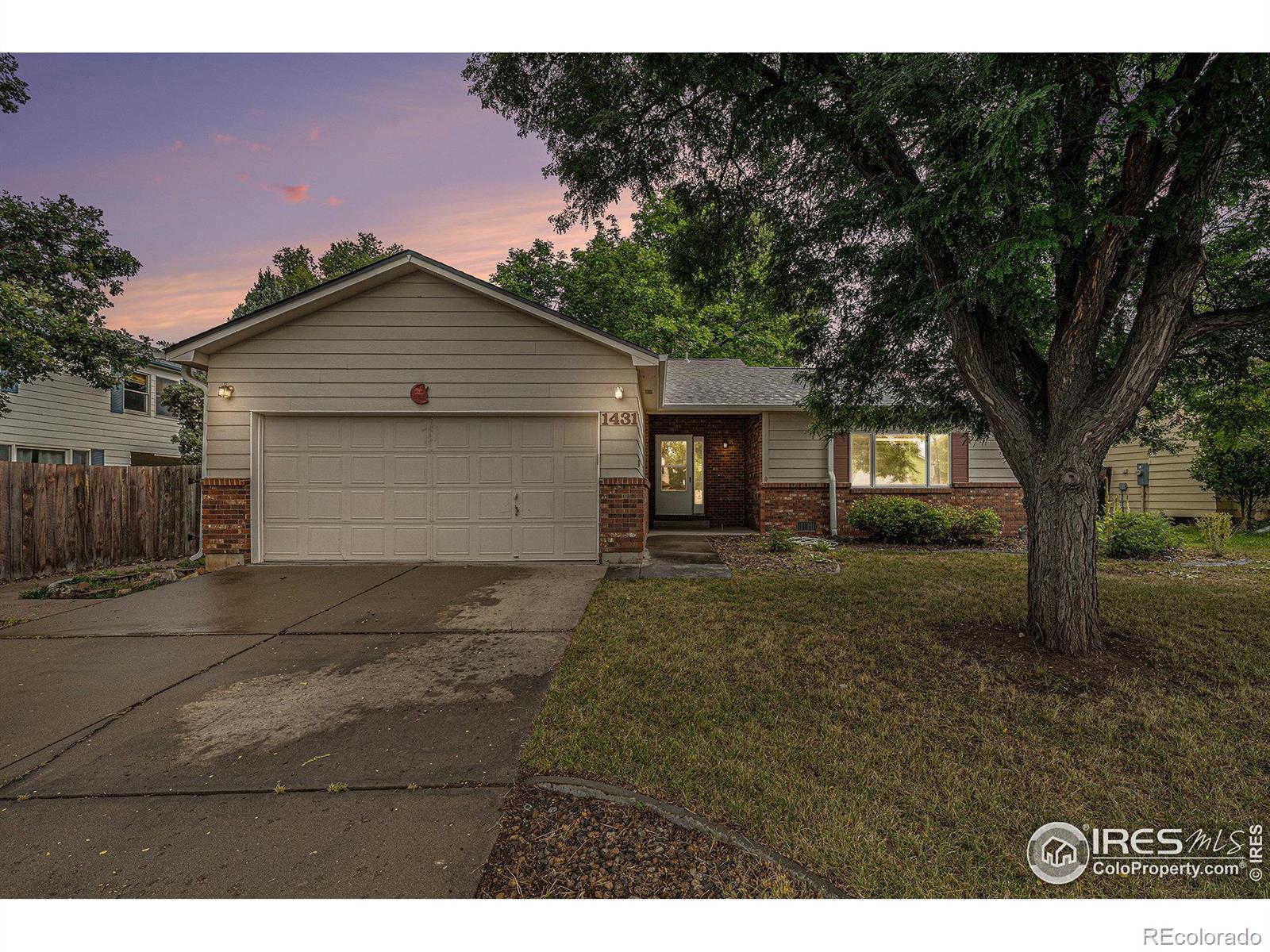 Wagon Wheel Fort Collins Home | MLS #: 45678910425991431  Clementine Court, Fort Collins Beds: 3 Baths: 2 Price: $484,700
