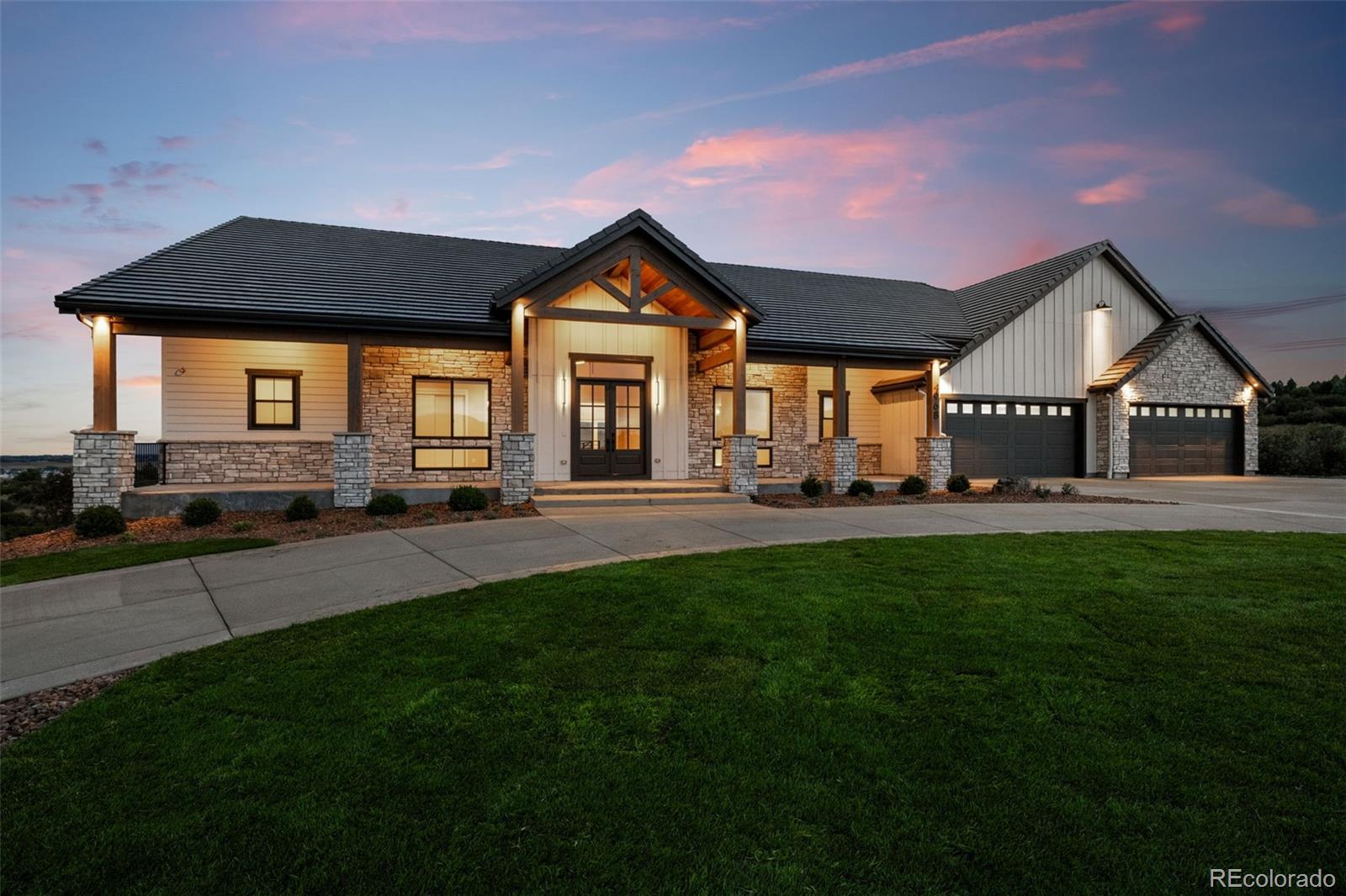 Pradera Parker Home | MLS #: 33486924968  Tranquilo Court, Parker Beds: 5 Baths: 7 Price: $0