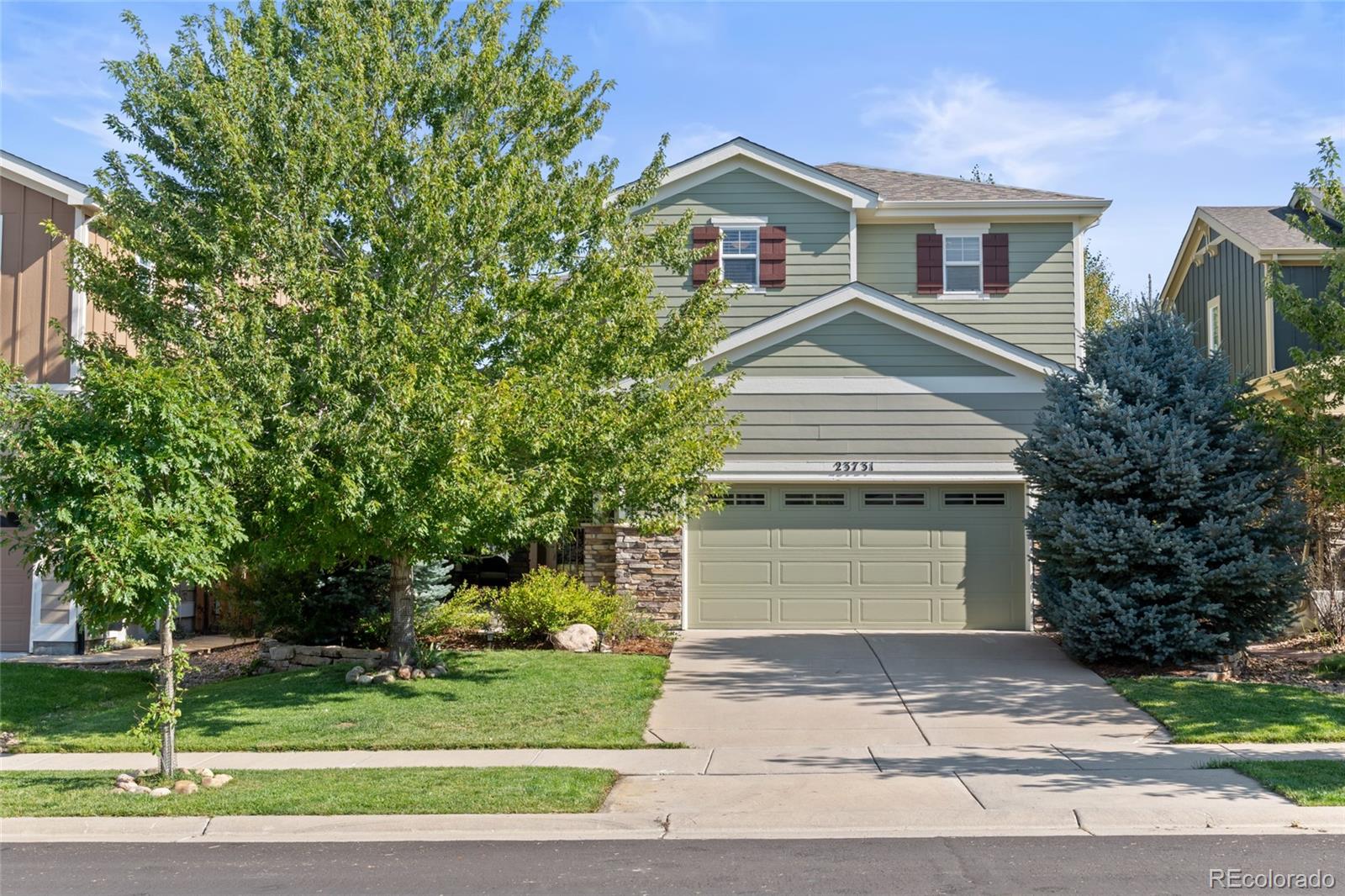 Villages Of Parker Parker Home | MLS #: 340020423731  Eagle Bend Lane, Parker Beds: 3 Baths: 3 Price: $598,000