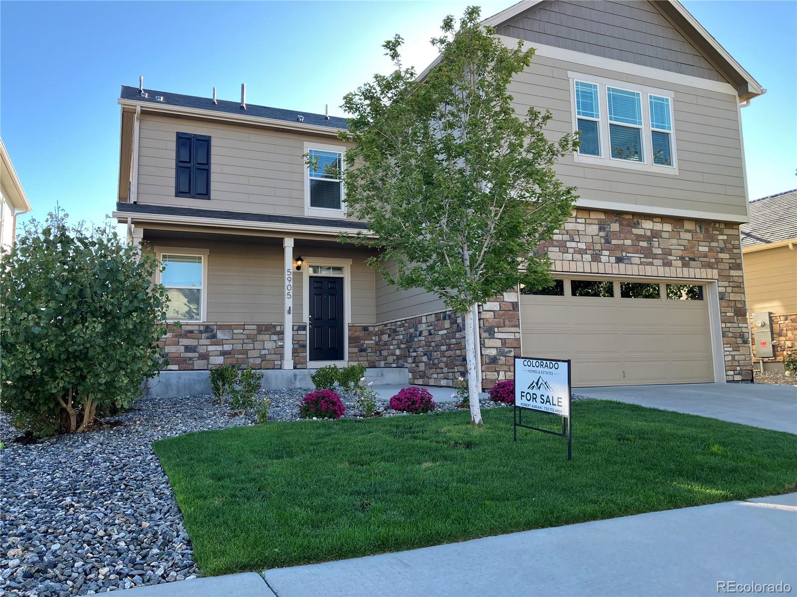 Crystal Valley Castle Rock Home | MLS #: 70292895905  Echo Park Circle, Castle Rock Beds: 4 Baths: 3 Price: $599,000