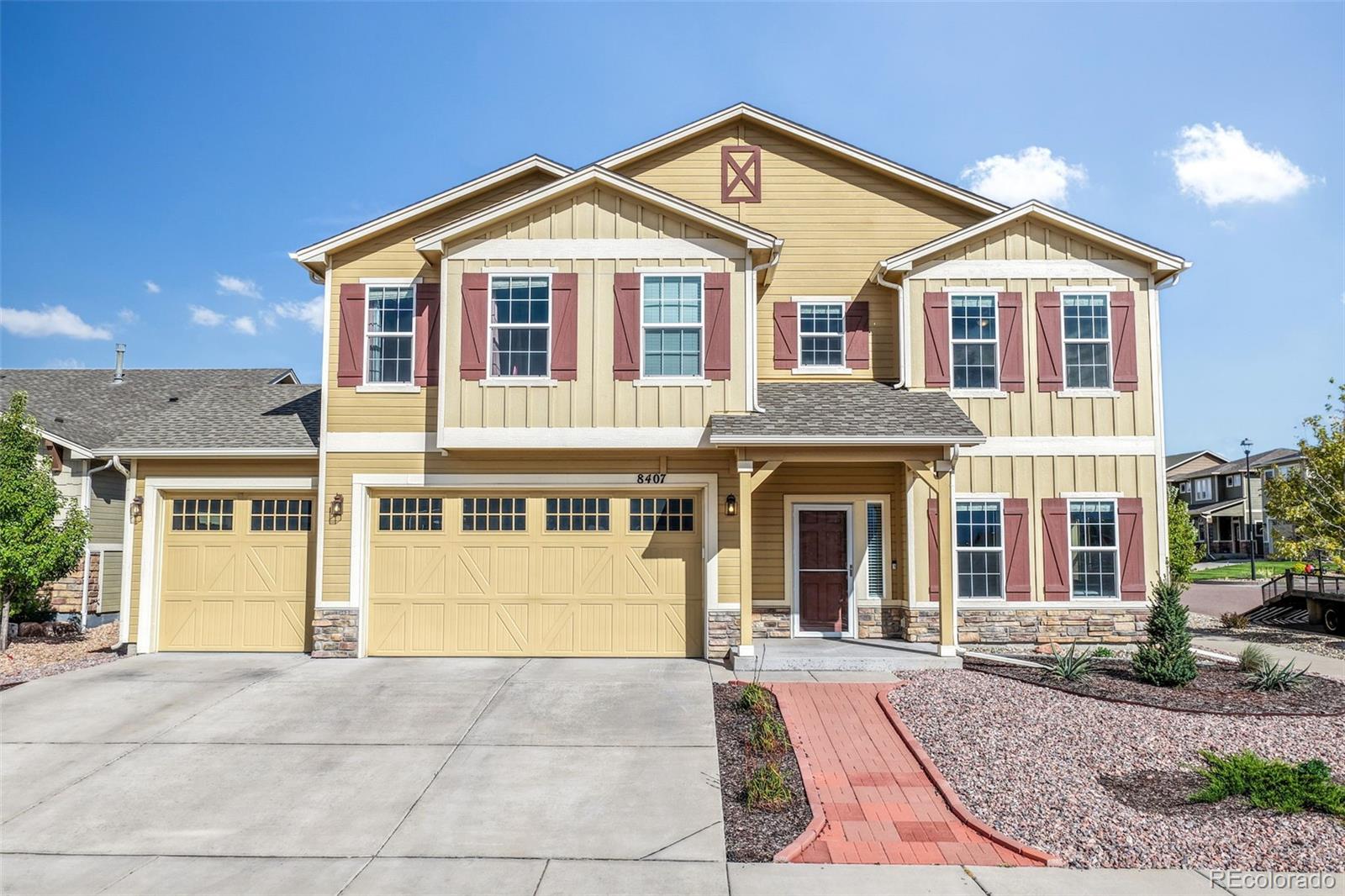 Wolf Ranch Colorado Springs Home | MLS #: 28328608407  Caddis Court, Colorado Springs Beds: 4 Baths: 3 Price: $615,000