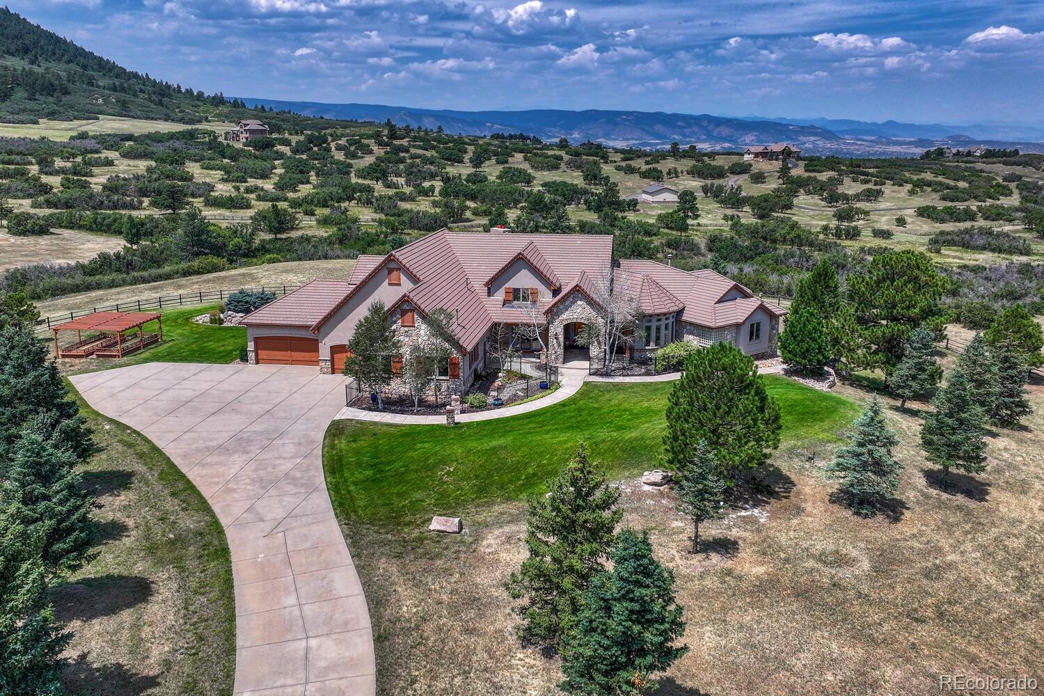 Keene Ranch Castle Rock Home | MLS #: 45401313851  Castle Butte Drive, Castle Rock Beds: 5 Baths: 8 Price: $3,800,000