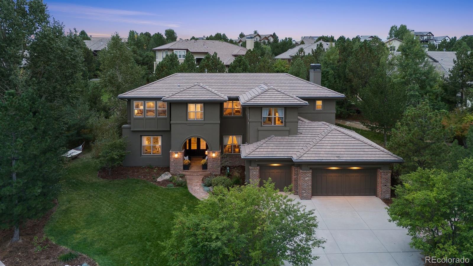 Castle Pines Village Castle Rock Home | MLS #: 54015026280  Oxford Peak Place, Castle Rock Beds: 4 Baths: 5 Price: $1,799,000