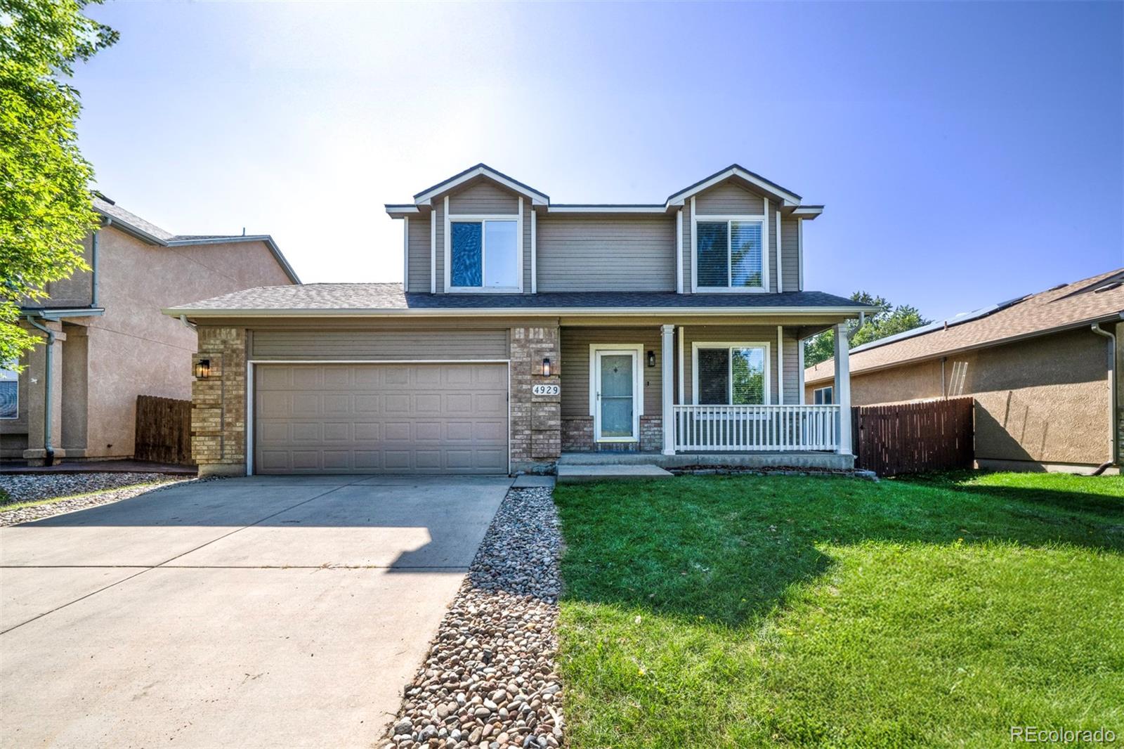 Soaring Eagles Colorado Springs Home | MLS #: 15477964929  Raptor Crest Boulevard, Colorado Springs Beds: 4 Baths: 3 Price: $422,900