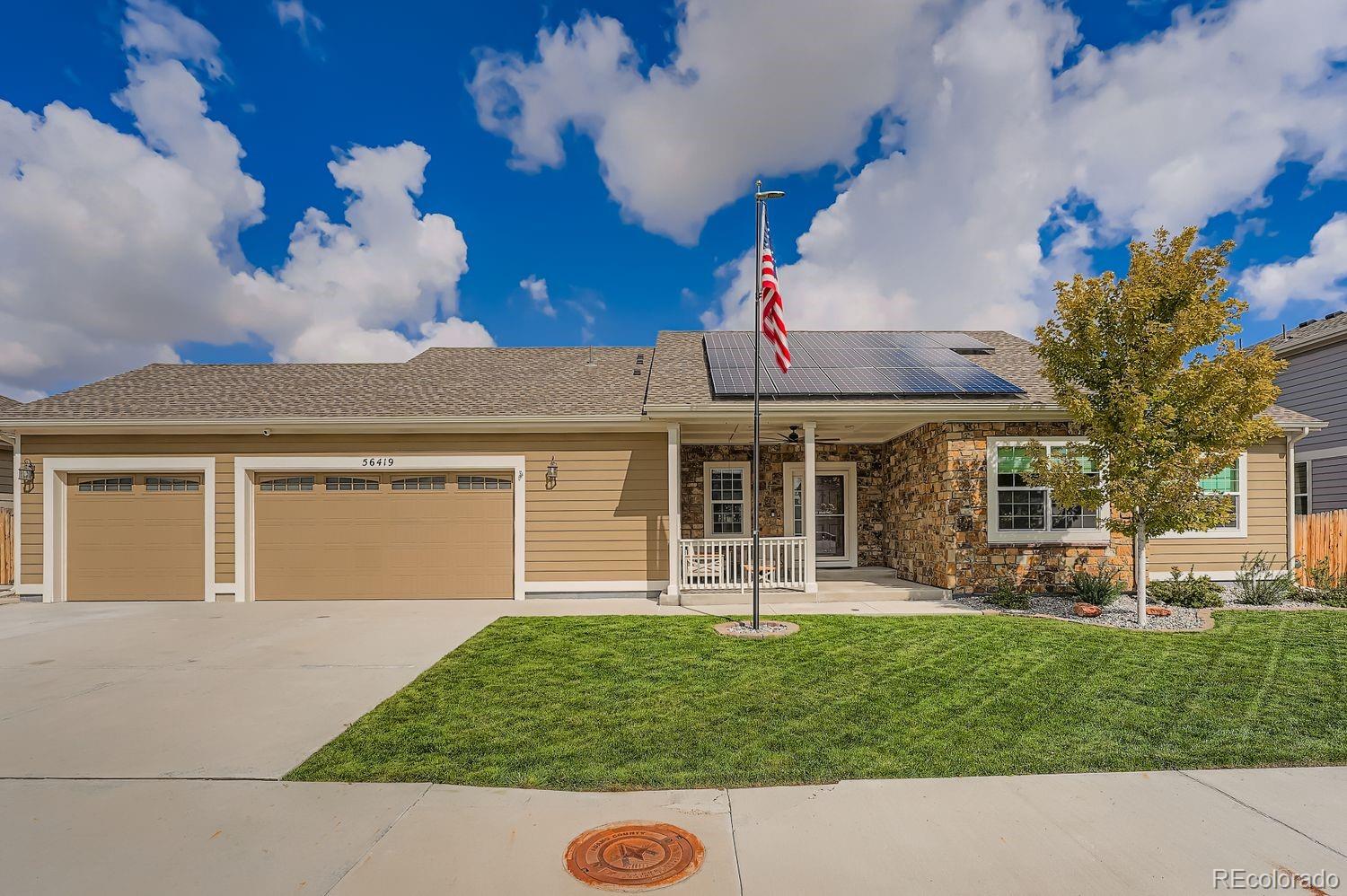  Strasburg Home | MLS #: 975997156419 E 23rd Place, Strasburg Beds: 3 Baths: 3 Price: $540,000