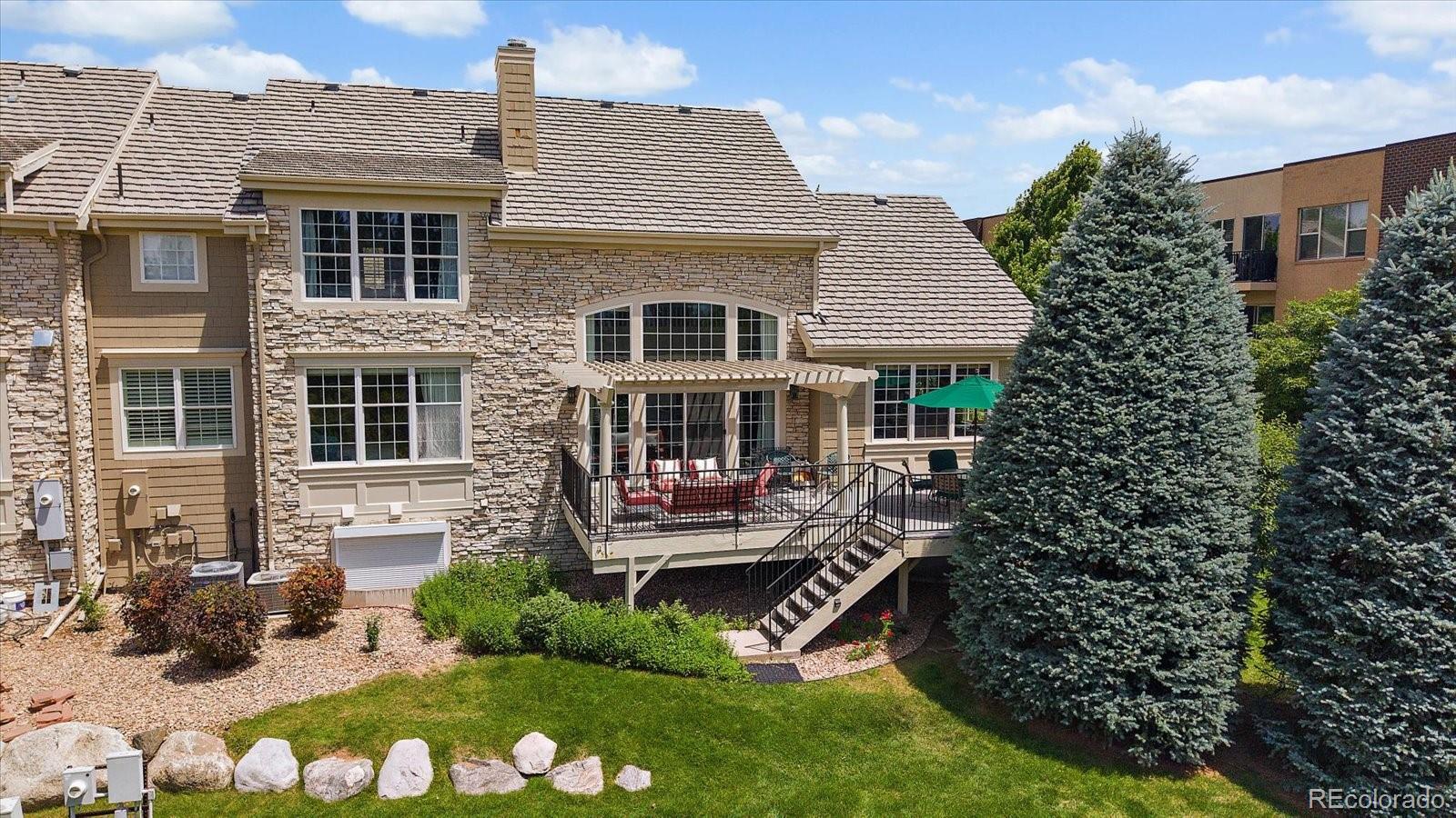 Villas At Cherry Hills Denver Condo / Townhome | MLS #: 23652684545 S Monaco Street 447, Denver Beds: 4 Baths: 4 Price: $1,395,000