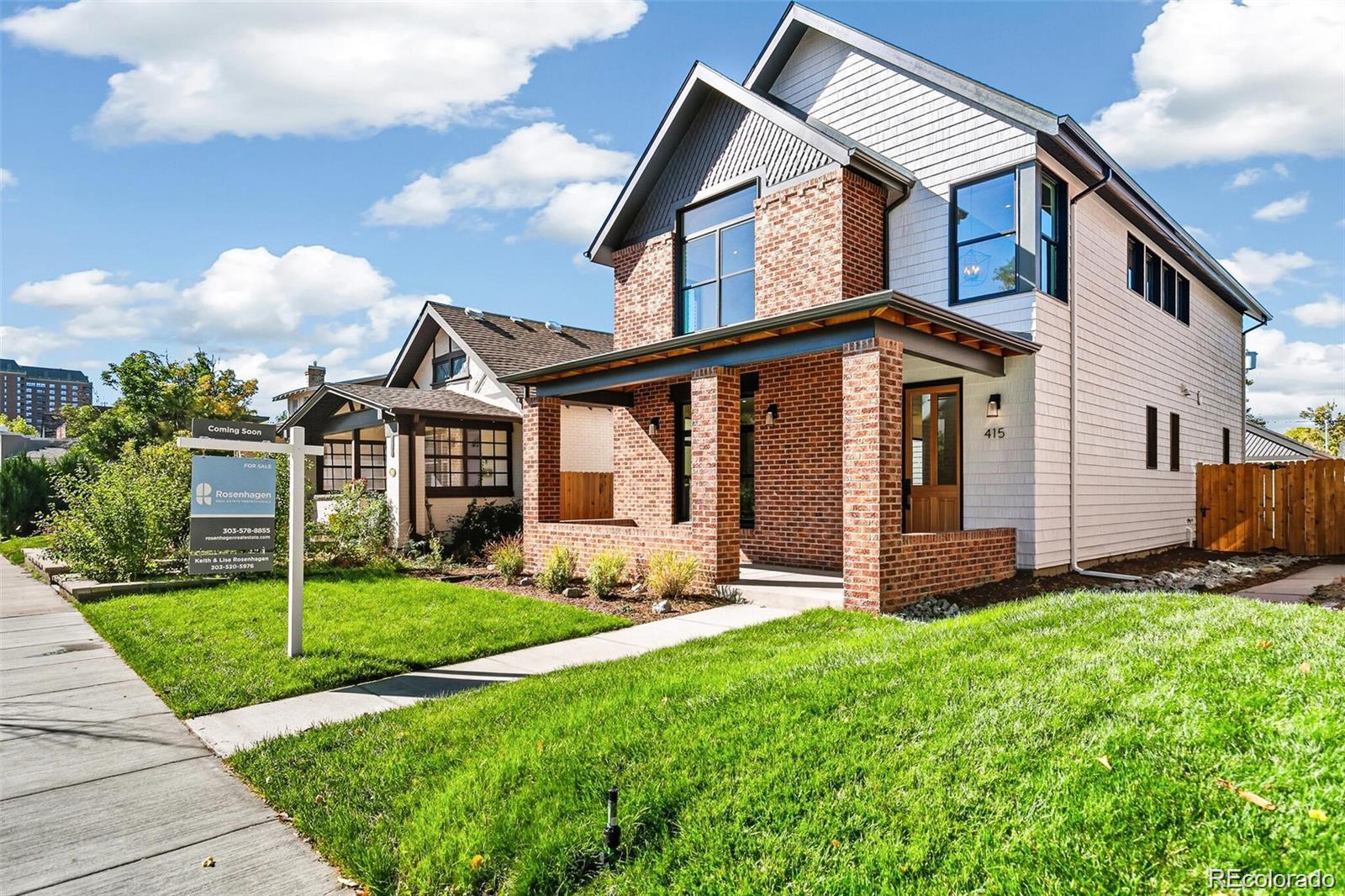 415 n clarkson street, Denver sold home. Closed on 2026-03-13 for $1,360,000.