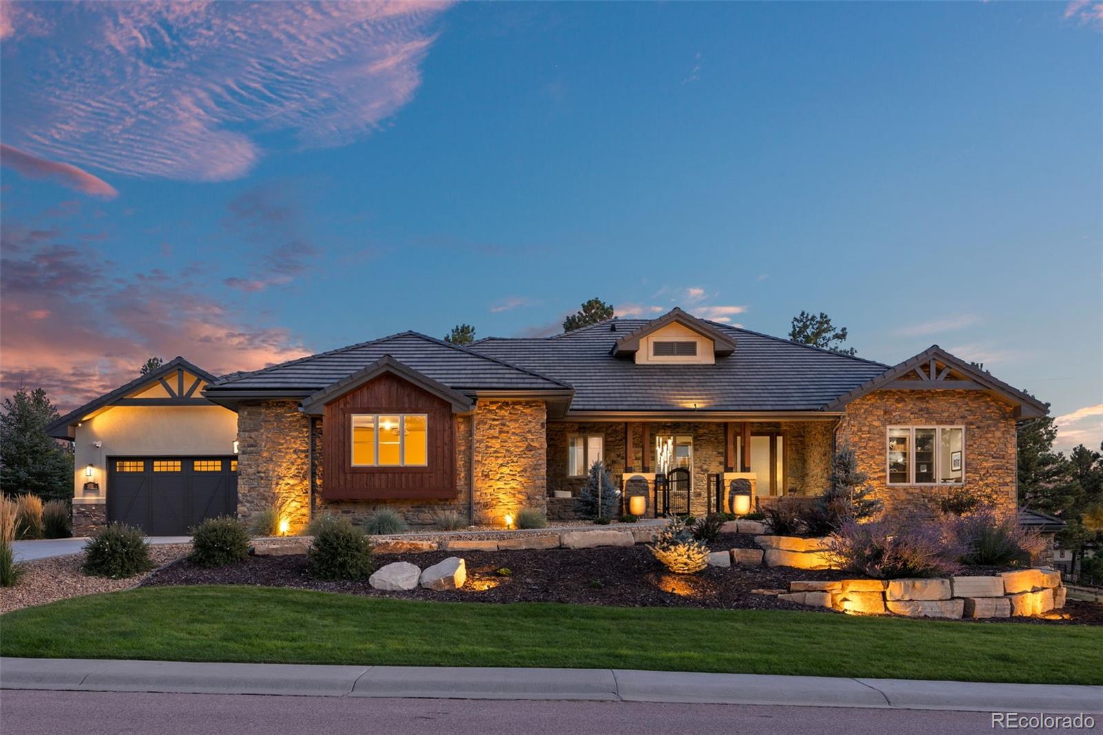 The Pinery Parker Home | MLS #: 67587195612  Ponderosa Drive, Parker Beds: 4 Baths: 6 Price: $2,150,000