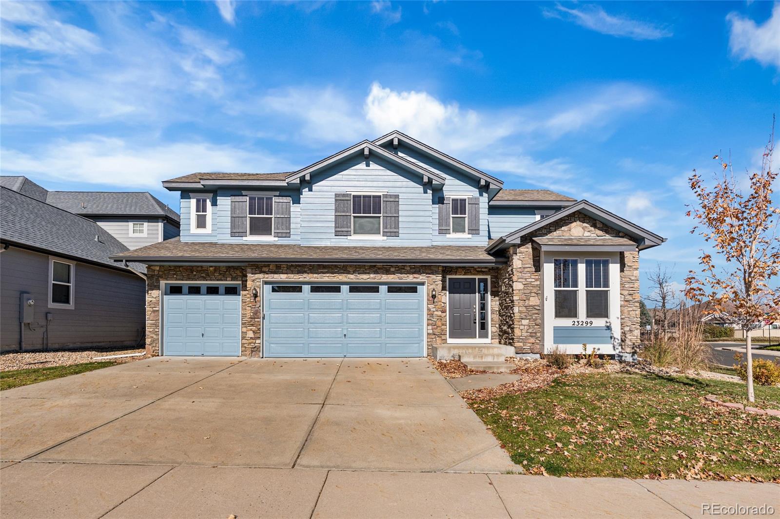 Villages Of Parker Parker Home | MLS #: 569724723299  Barnsley Lane, Parker Beds: 5 Baths: 4 Price: $755,000